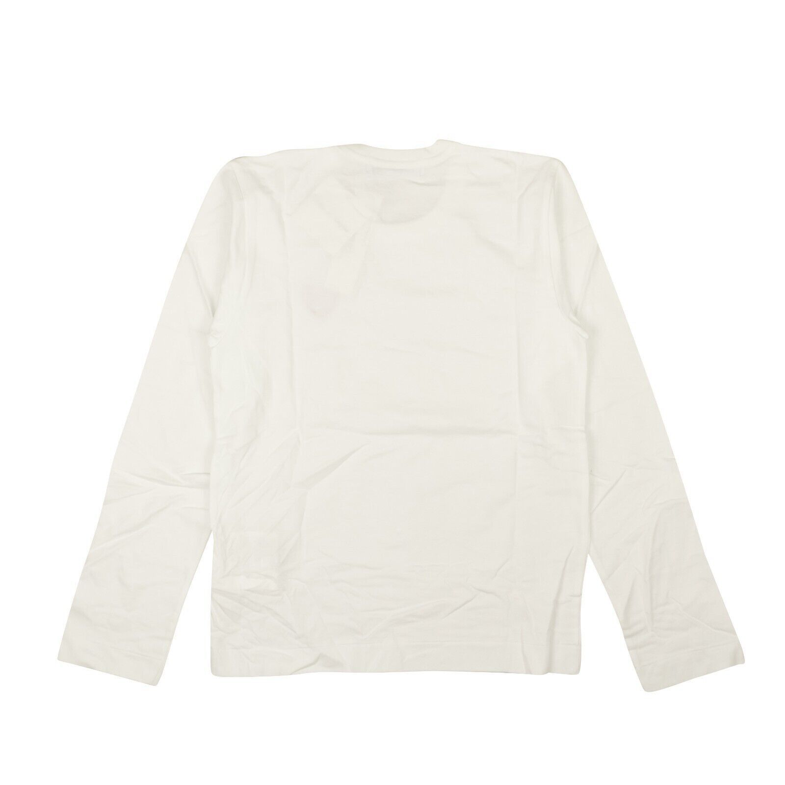Comme des Garcons PLAY White Red Heart Long Sleeve T-Shirt Size S Size S / US 4 / IT 40 - 3 Thumbnail
