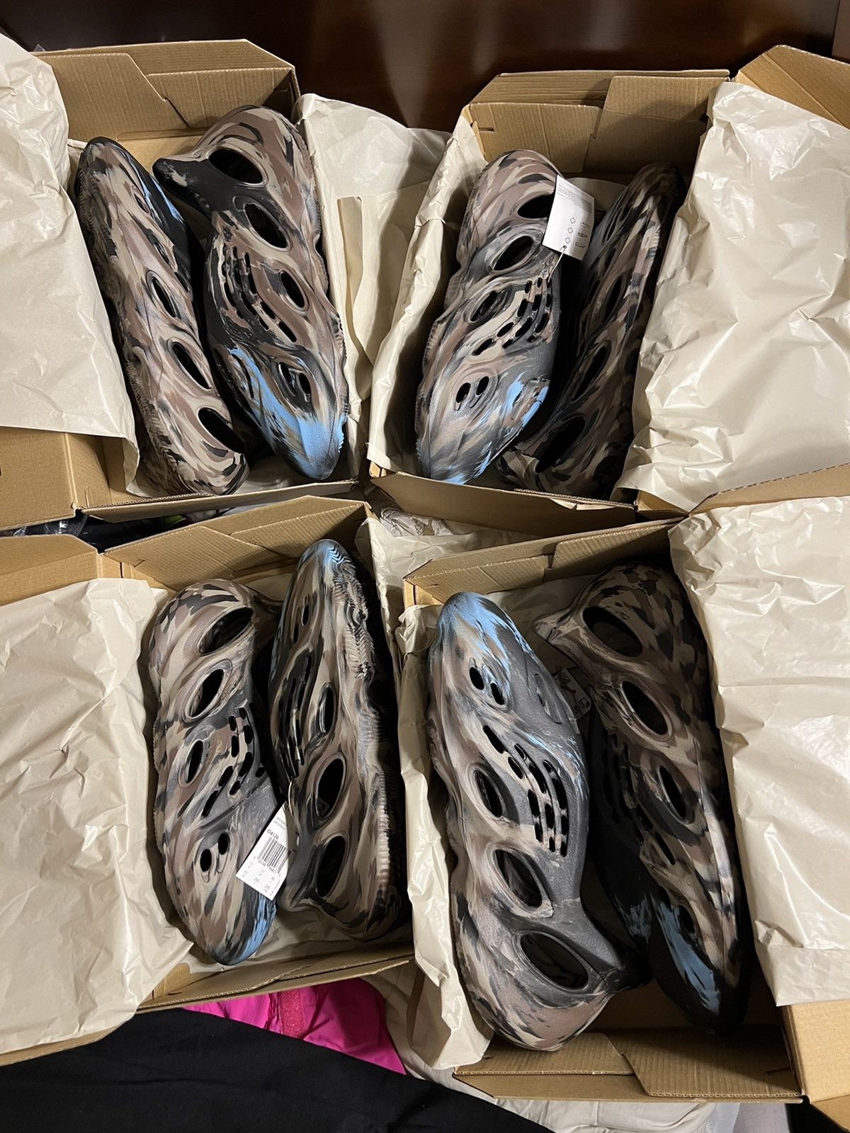 Adidas × Kanye West Yeezy foam runner mx brown blue adidas Size US 12 / EU 45 - 5 Thumbnail