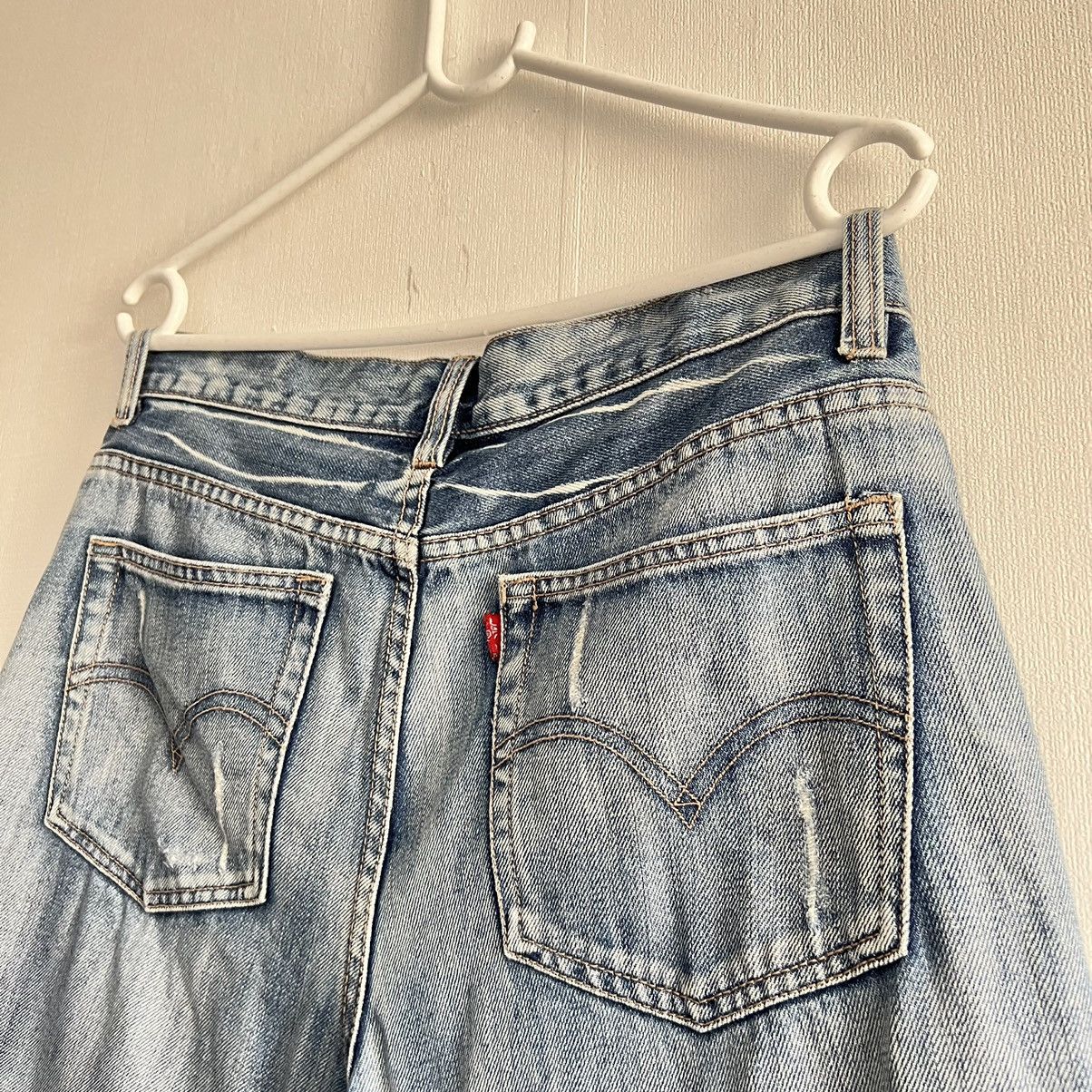 Levi's RARE DESIGN Vintage Levis Distressed Jeans Size US 32 / EU 48 - 13 Thumbnail