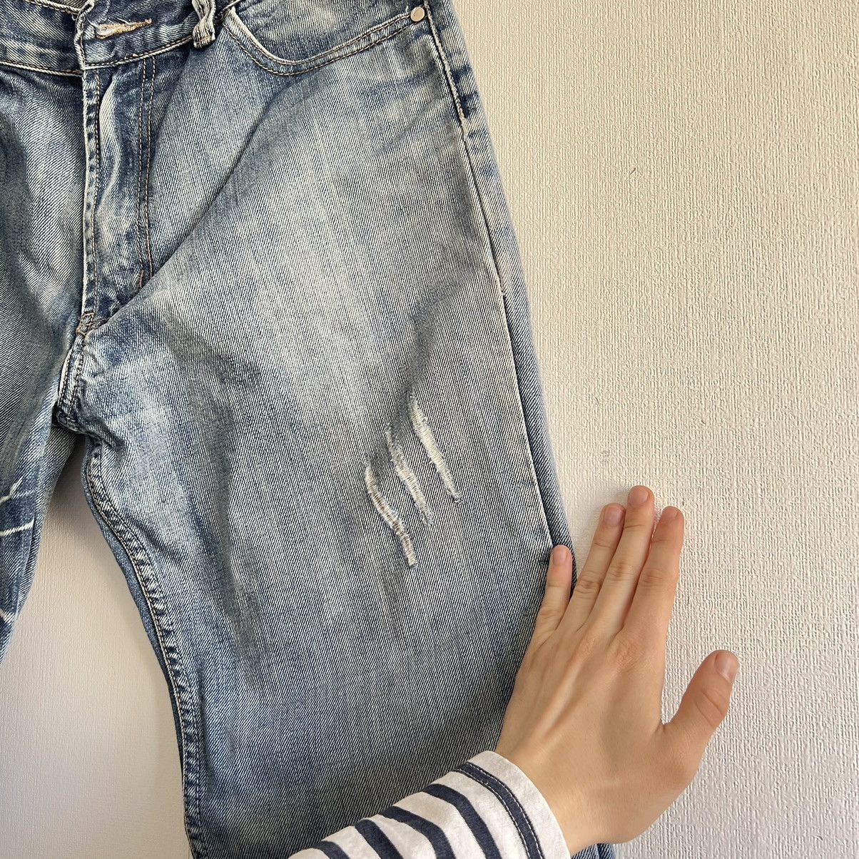 Levi's RARE DESIGN Vintage Levis Distressed Jeans Size US 32 / EU 48 - 8 Thumbnail