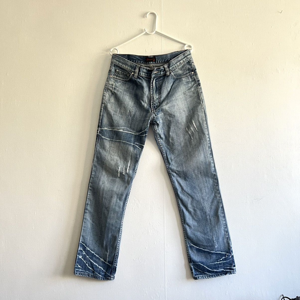 Levi's RARE DESIGN Vintage Levis Distressed Jeans Size US 32 / EU 48 - 6 Thumbnail