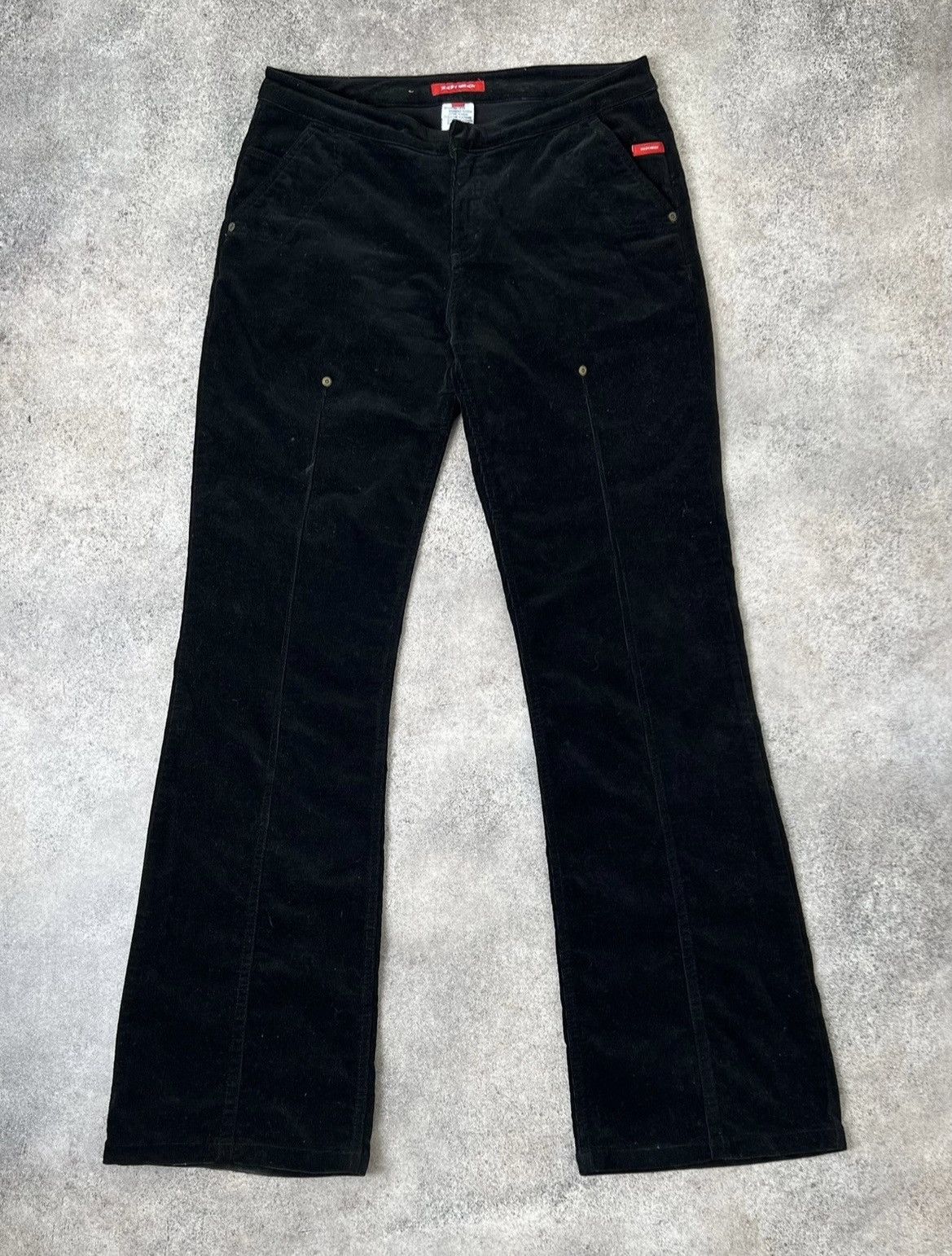 Vintage Japanese corduroy flare pants