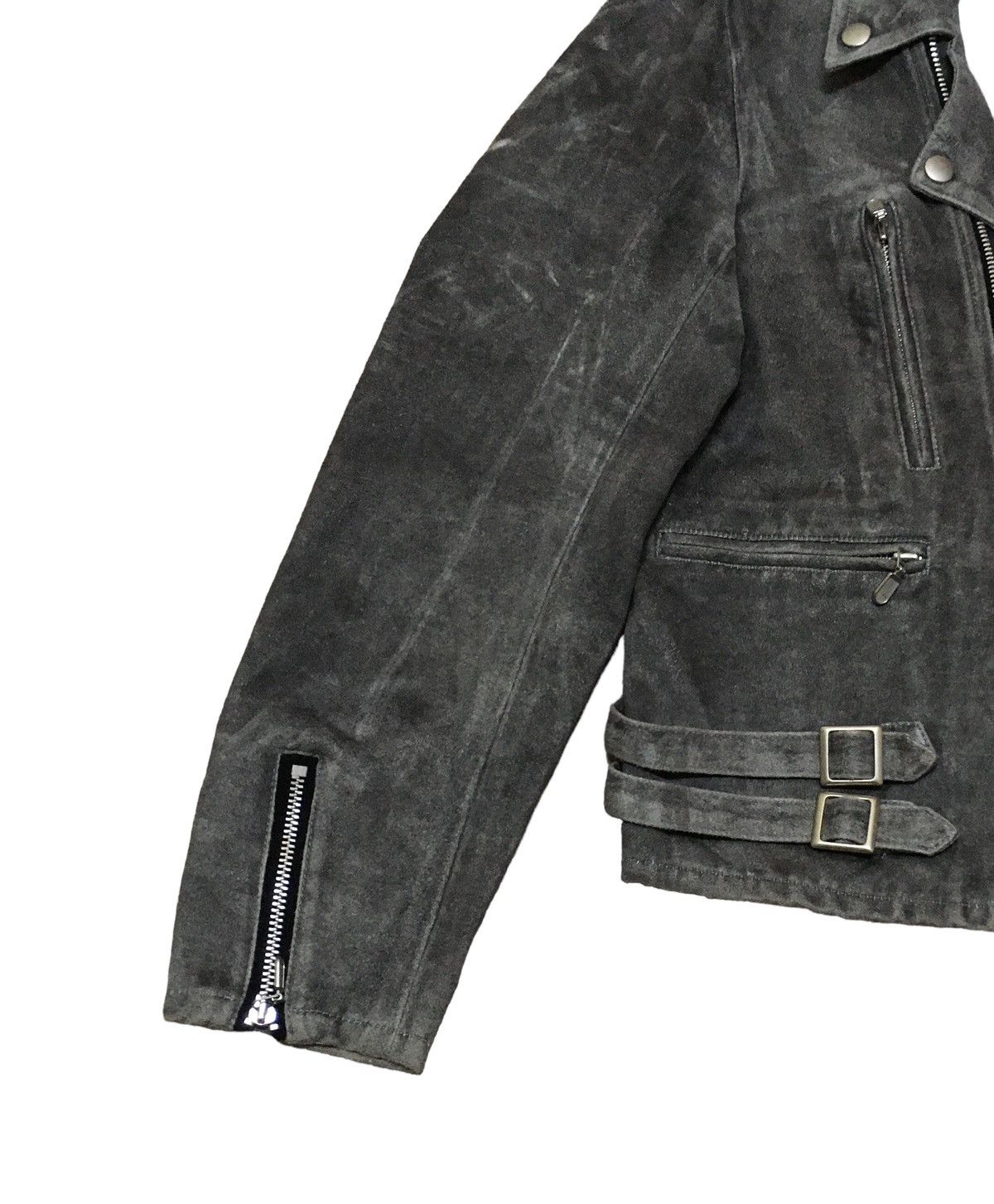 Tornado Mart Very Rare Vintage Tornado Mart Suede Leather Jacket 1990s Size US M / EU 48-50 / 2 - 6 Thumbnail