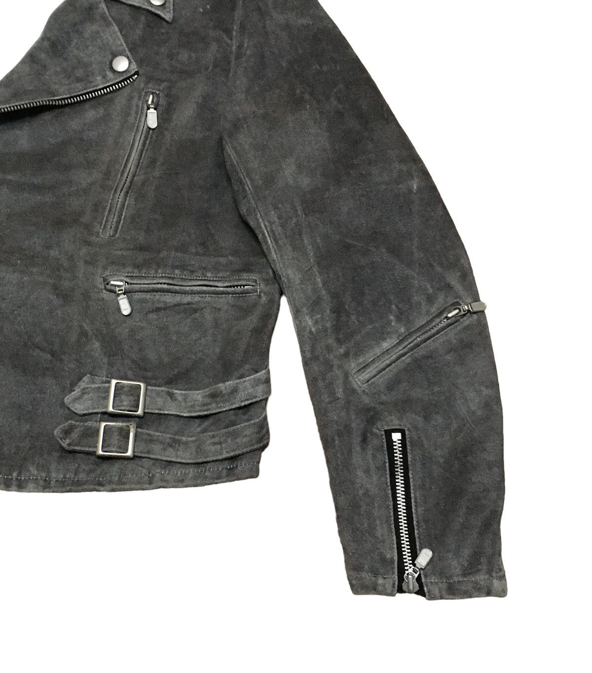 Tornado Mart Very Rare Vintage Tornado Mart Suede Leather Jacket 1990s Size US M / EU 48-50 / 2 - 7 Thumbnail