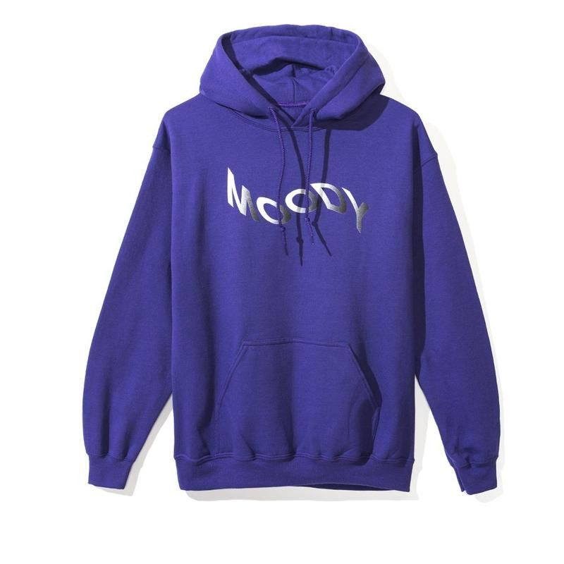 Anti Social Social Club DS ASSC Logo Moodyz Purple Hoodie Offwhite Supreme Bape Size US L / EU 52-54 / 3 - 4 Thumbnail