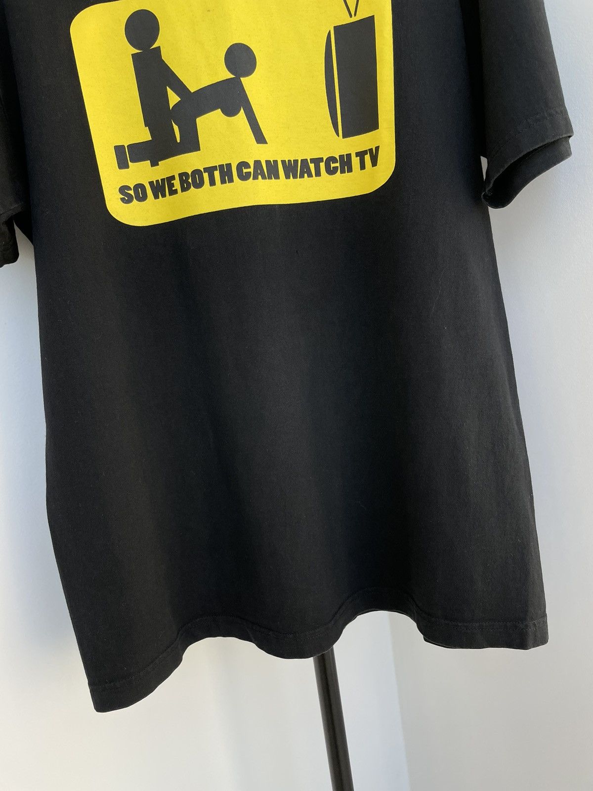 Changes × Sex Skateboards × Vintage Vintage Changes “So We Both Can Watch Tv” Sex Logo T-Shirt Size US L / EU 52-54 / 3 - 7 Thumbnail
