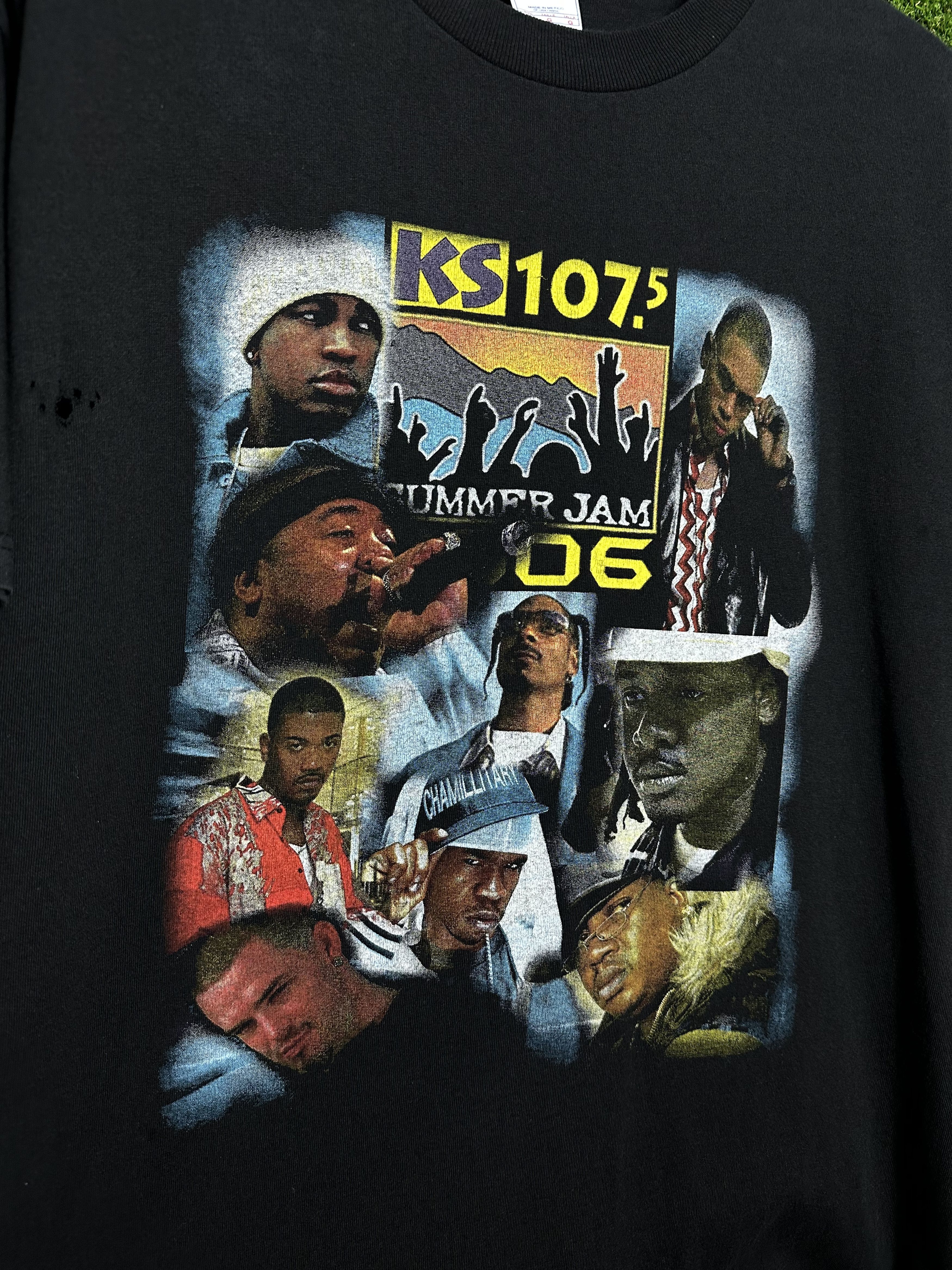 Vintage 🚨Vintage KS107.5 Summer Jam 2006 Snoop Dogg Rap Tee T-Shirt Size US L / EU 52-54 / 3 - 4 Thumbnail