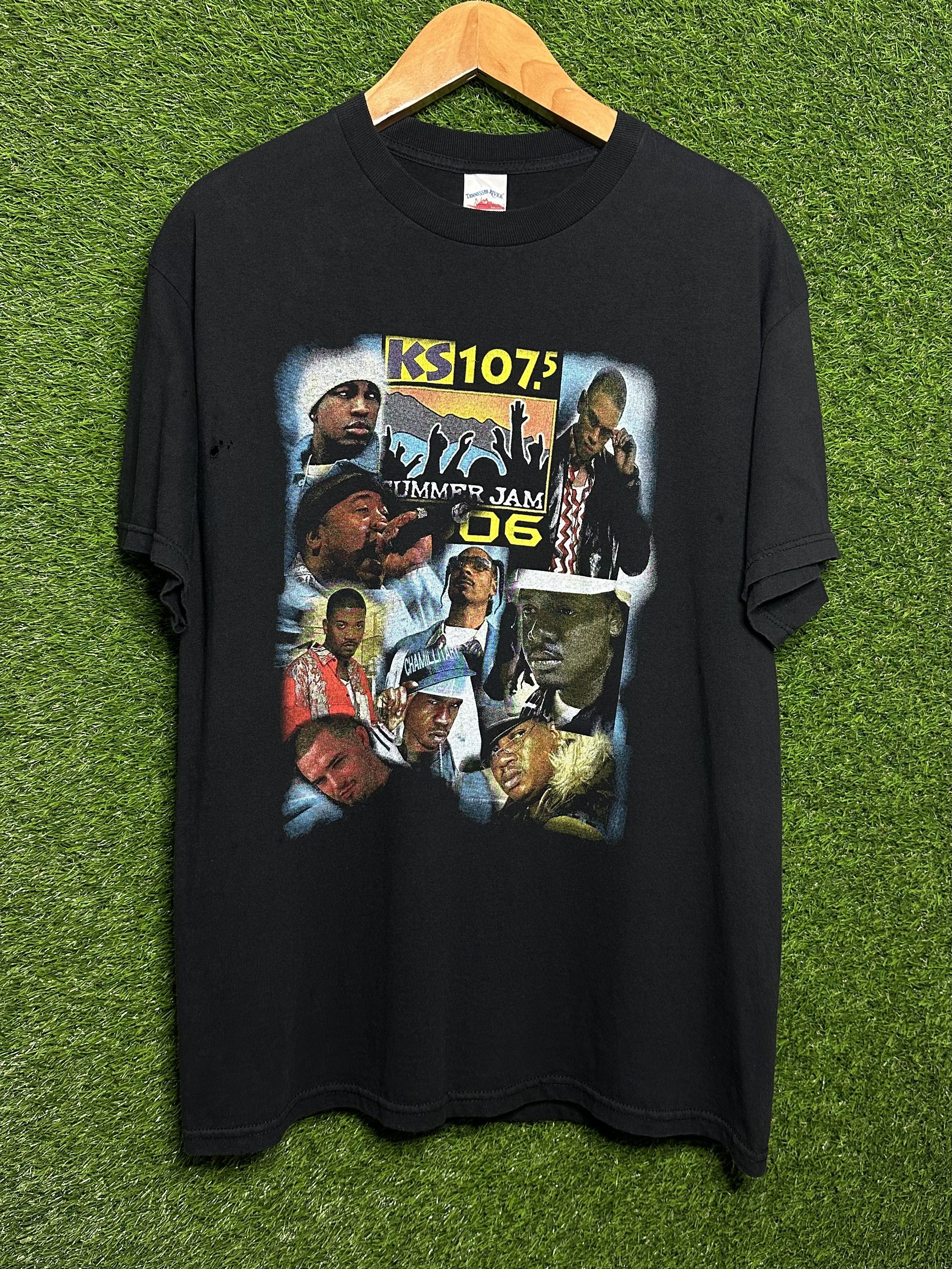 Vintage 🚨Vintage KS107.5 Summer Jam 2006 Snoop Dogg Rap Tee T-Shirt Size US L / EU 52-54 / 3 - 1 Thumbnail