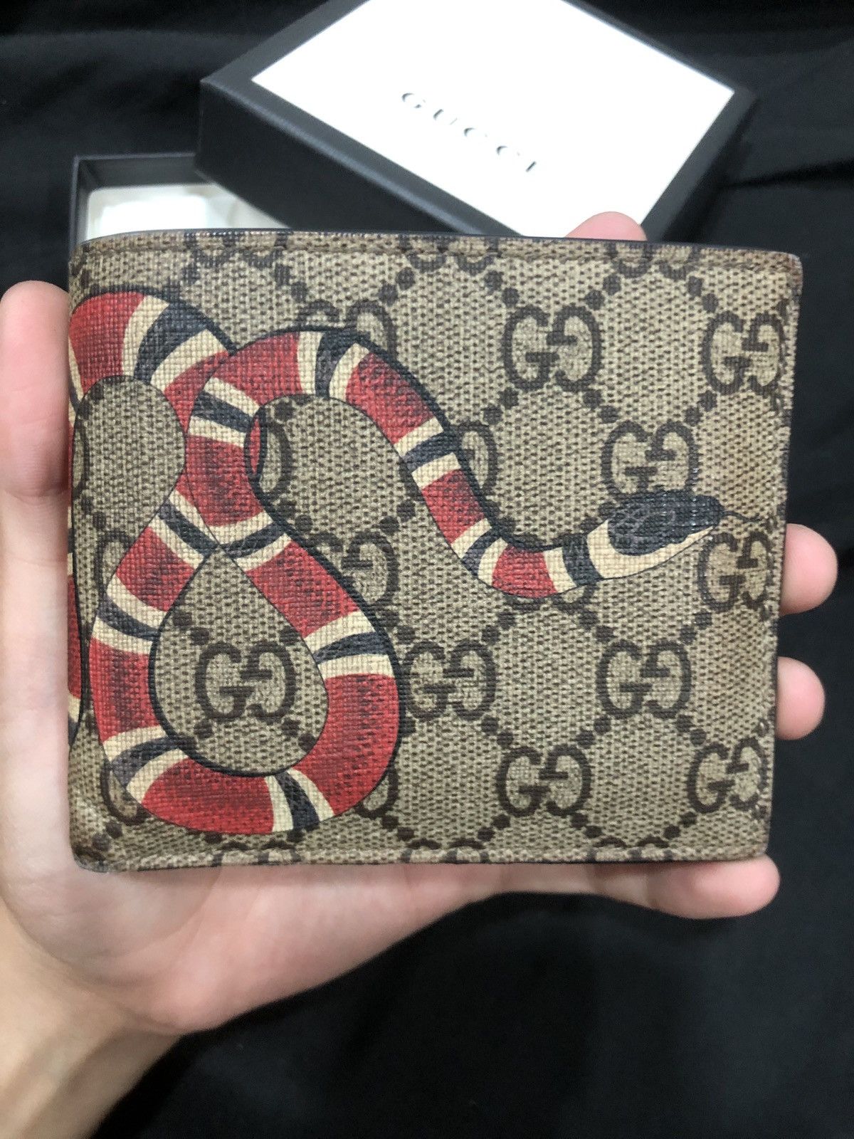 Gucci Gucci printed snake wallet Size ONE SIZE - 8 Thumbnail