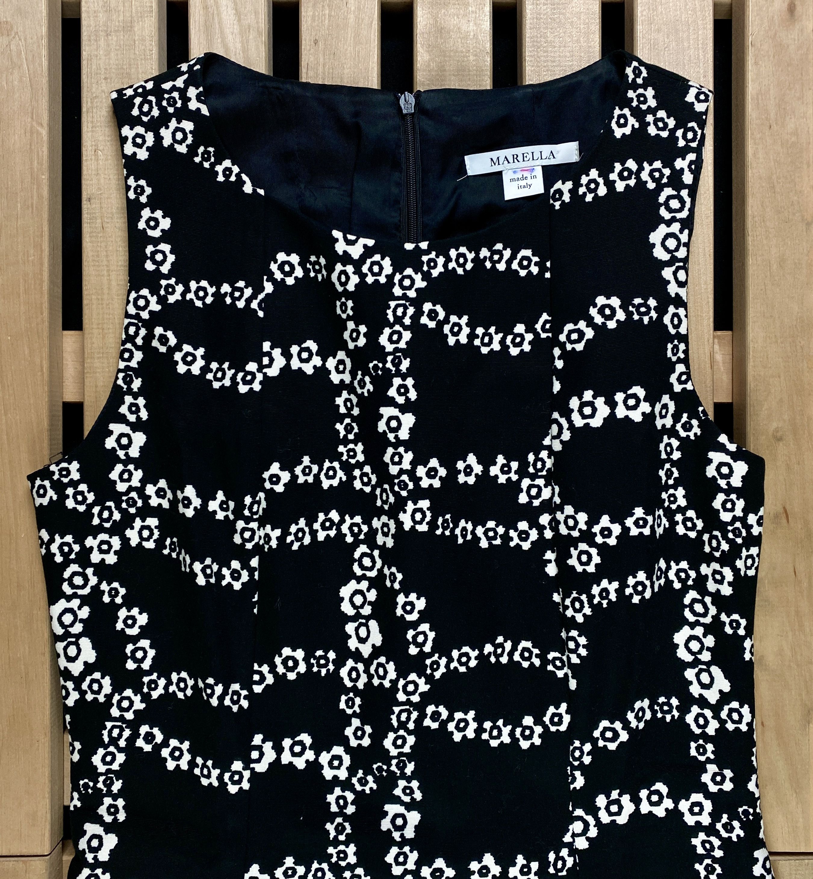 Marella × Max Mara Womens Dress Sleeveless Marella by Max Mara Size UK 8 US 4 Size L / US 10 / IT 46 - 2 Thumbnail
