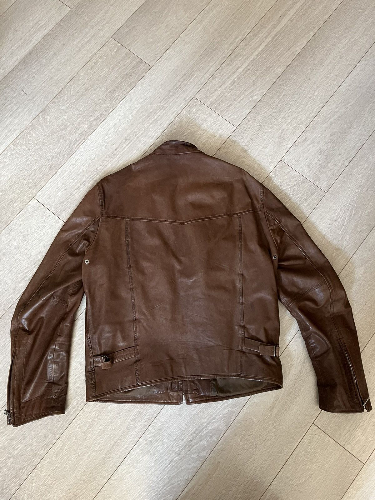 Hugo Boss HUGO BOSS LEATHER JACKET Size US M / EU 48-50 / 2 - 5 Thumbnail