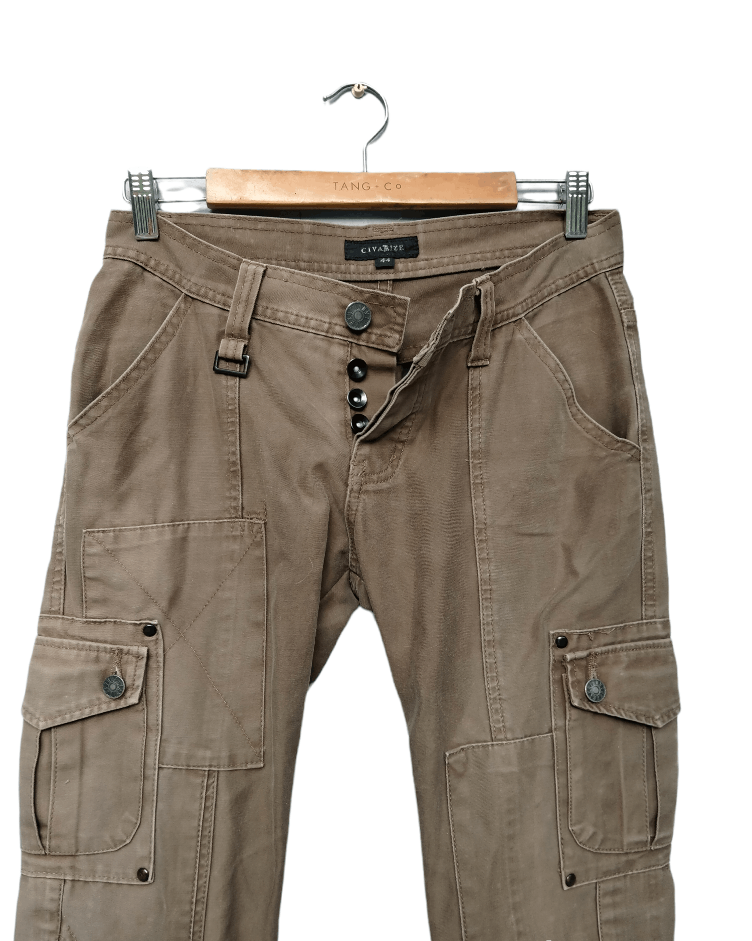 CIVARIZE Vintage Multi Pocket CIVARIZE Cargo Zipper Trouser Pants Size US 30 / EU 46 - 4 Thumbnail
