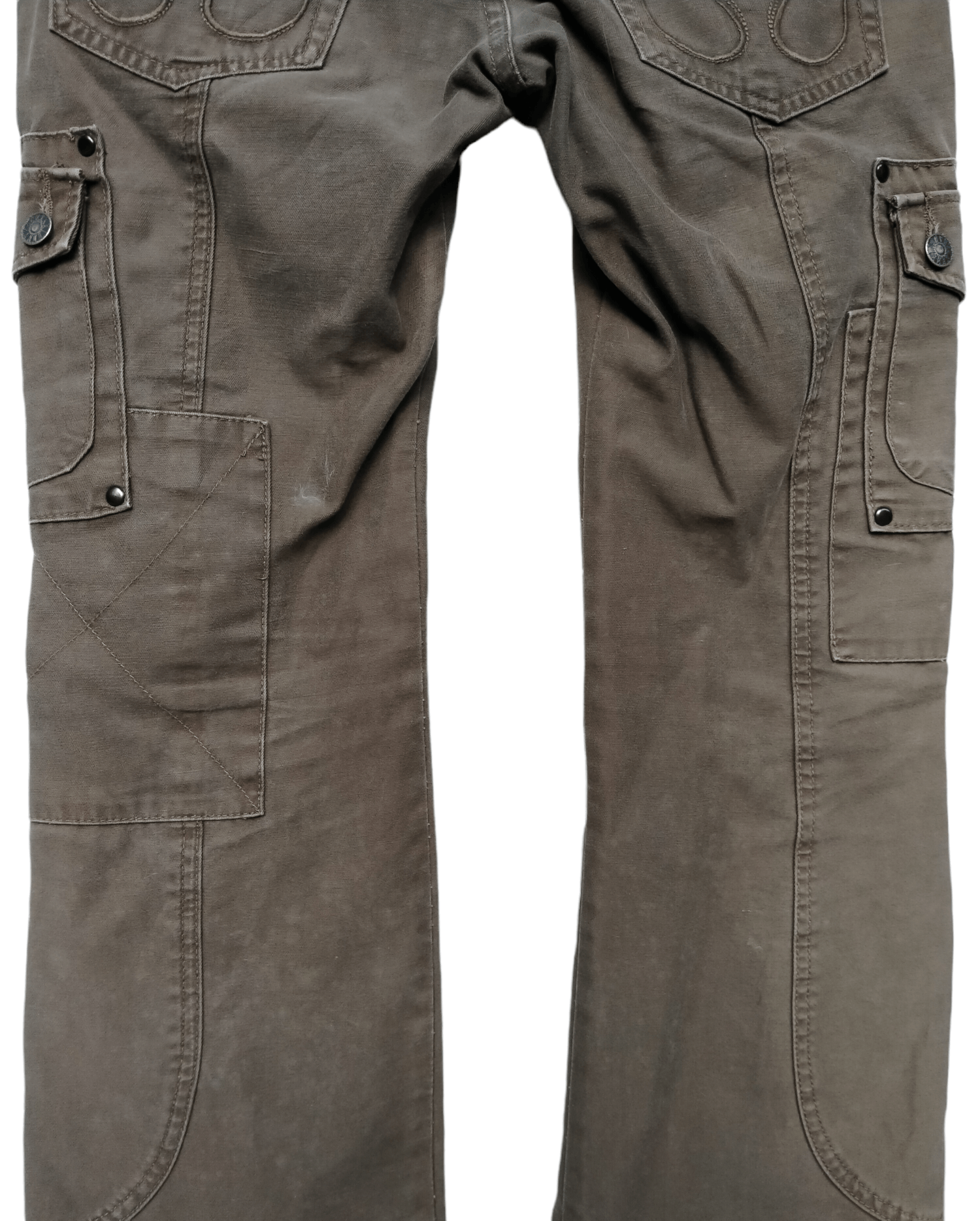 CIVARIZE Vintage Multi Pocket CIVARIZE Cargo Zipper Trouser Pants Size US 30 / EU 46 - 9 Thumbnail