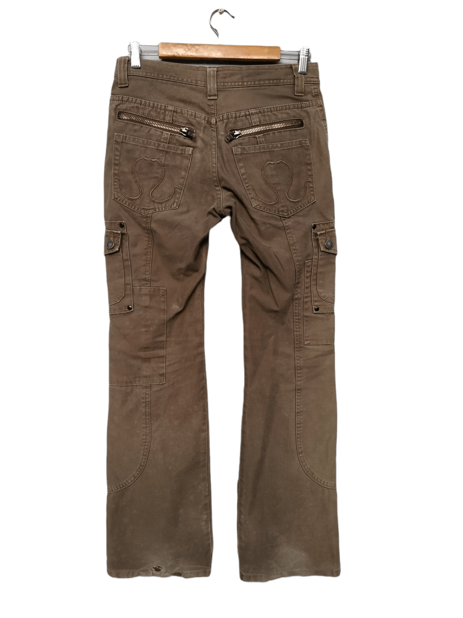 CIVARIZE Vintage Multi Pocket CIVARIZE Cargo Zipper Trouser Pants Size US 30 / EU 46 - 3 Thumbnail