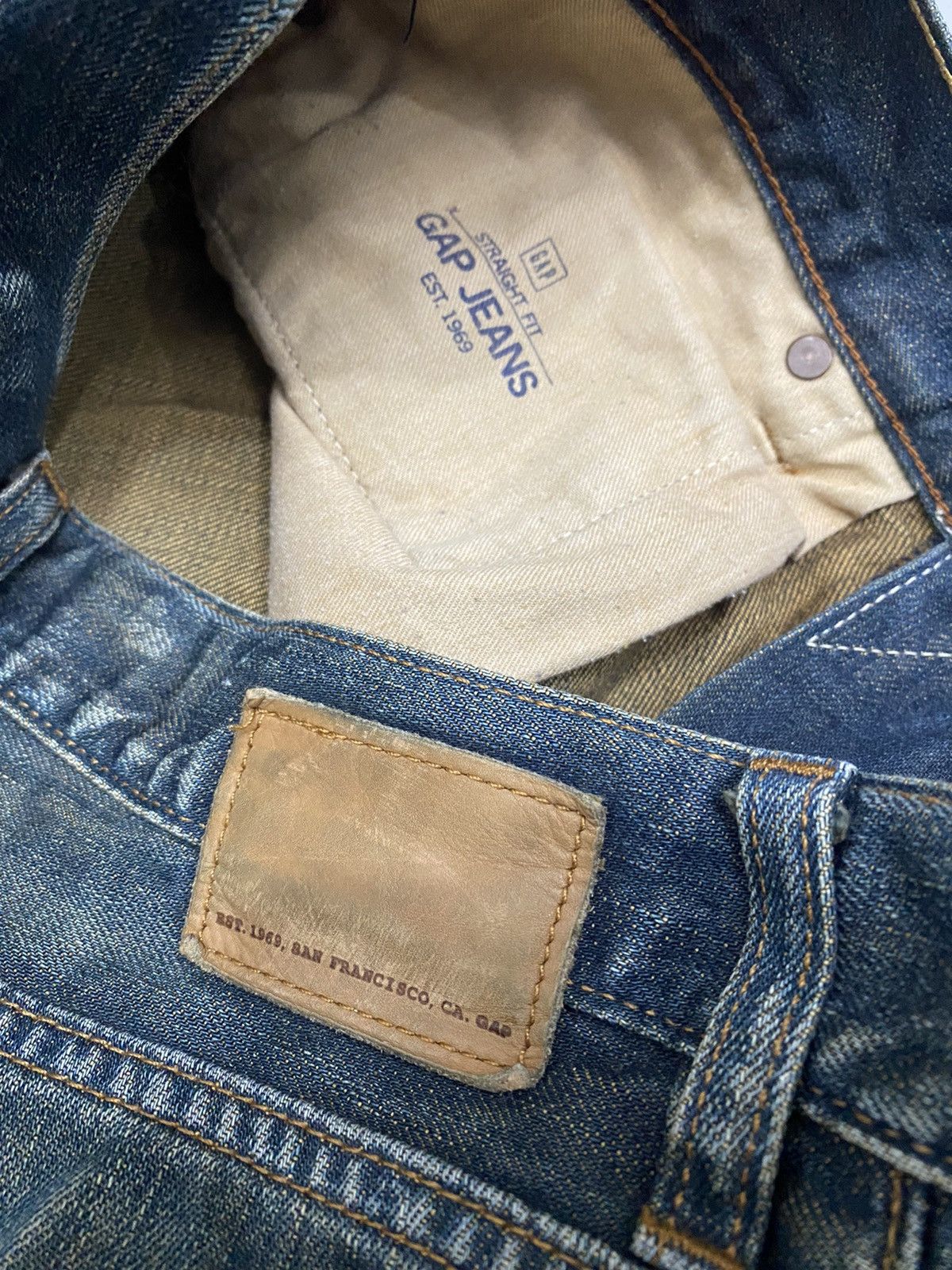 Hysteric Glamour RUSTY🔥DISTRESSED DENIM STRAIGHT FIT GAP DENIM Size US 29 - 12 Thumbnail