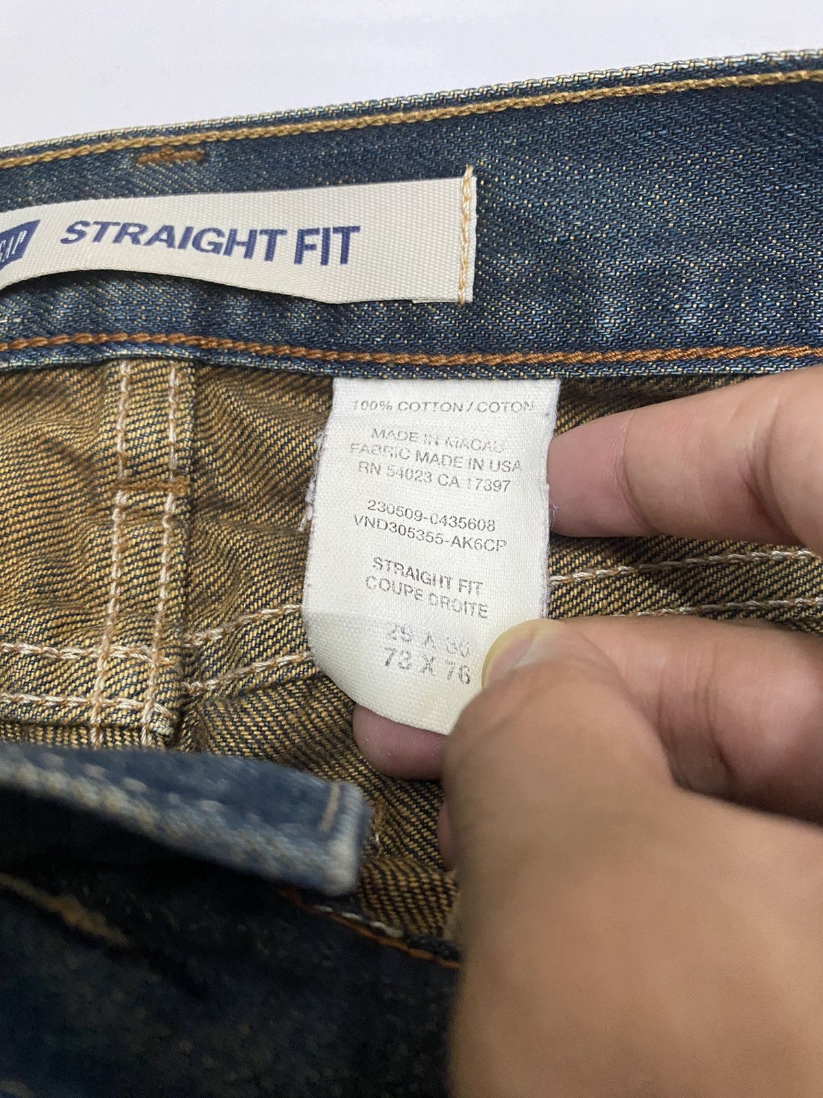 Hysteric Glamour RUSTY🔥DISTRESSED DENIM STRAIGHT FIT GAP DENIM Size US 29 - 10 Thumbnail
