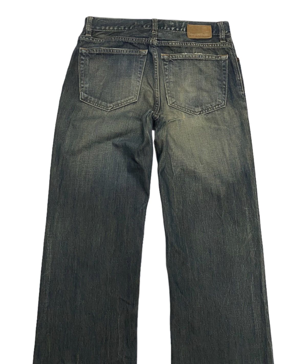 Hysteric Glamour RUSTY🔥DISTRESSED DENIM STRAIGHT FIT GAP DENIM Size US 29 - 4 Thumbnail