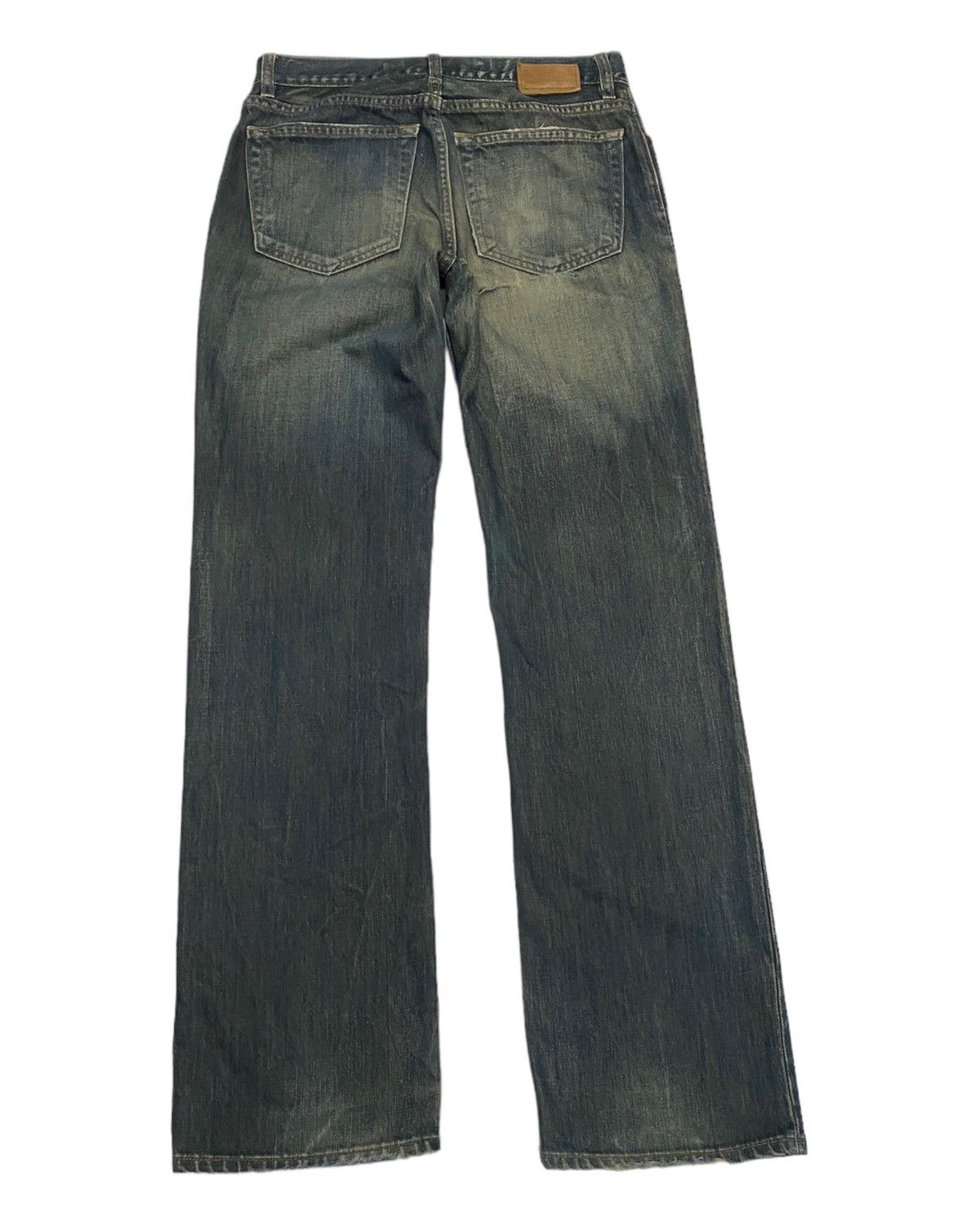 Hysteric Glamour RUSTY🔥DISTRESSED DENIM STRAIGHT FIT GAP DENIM Size US 29 - 2 Thumbnail