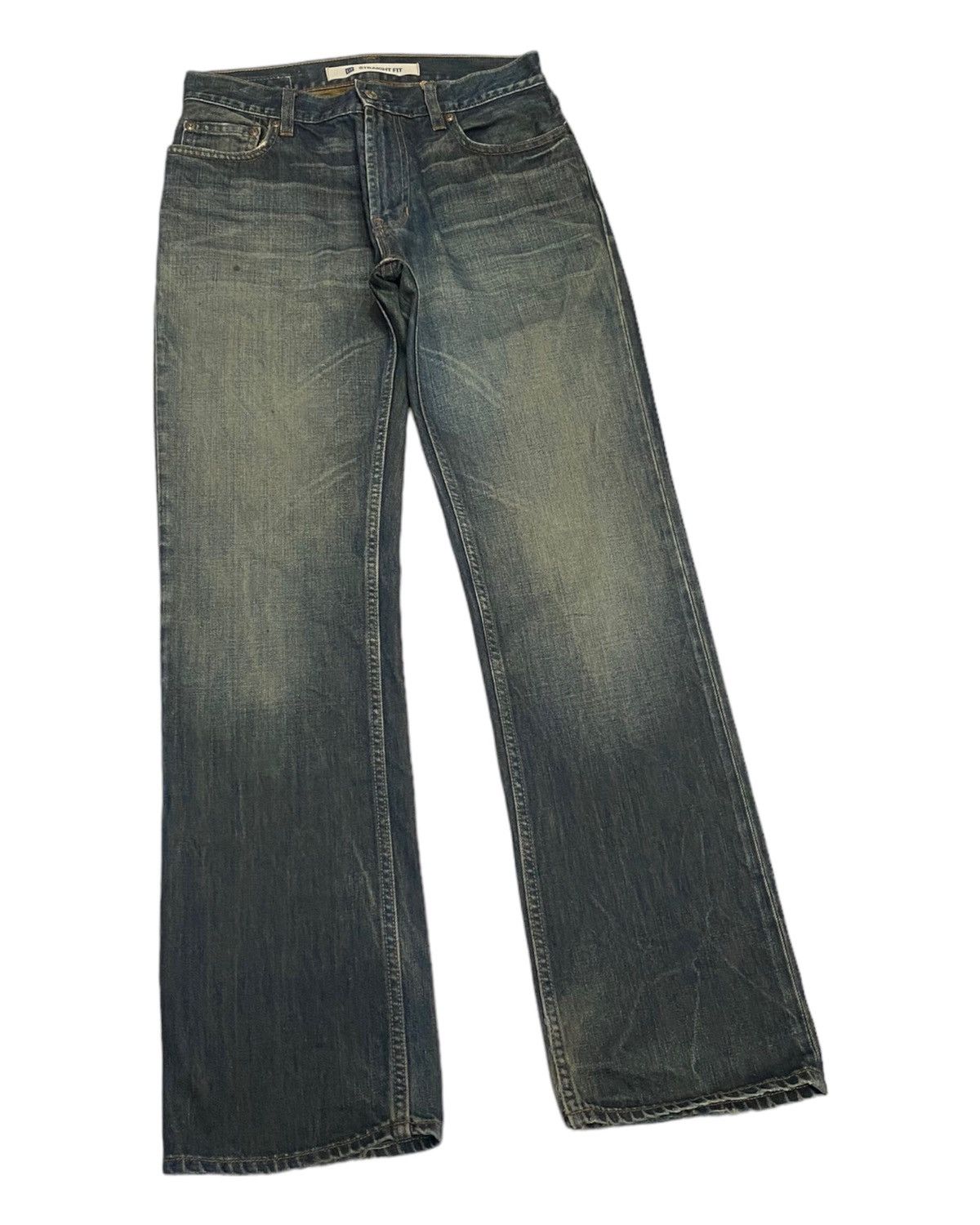 Hysteric Glamour RUSTY🔥DISTRESSED DENIM STRAIGHT FIT GAP DENIM Size US 29 - 8 Thumbnail