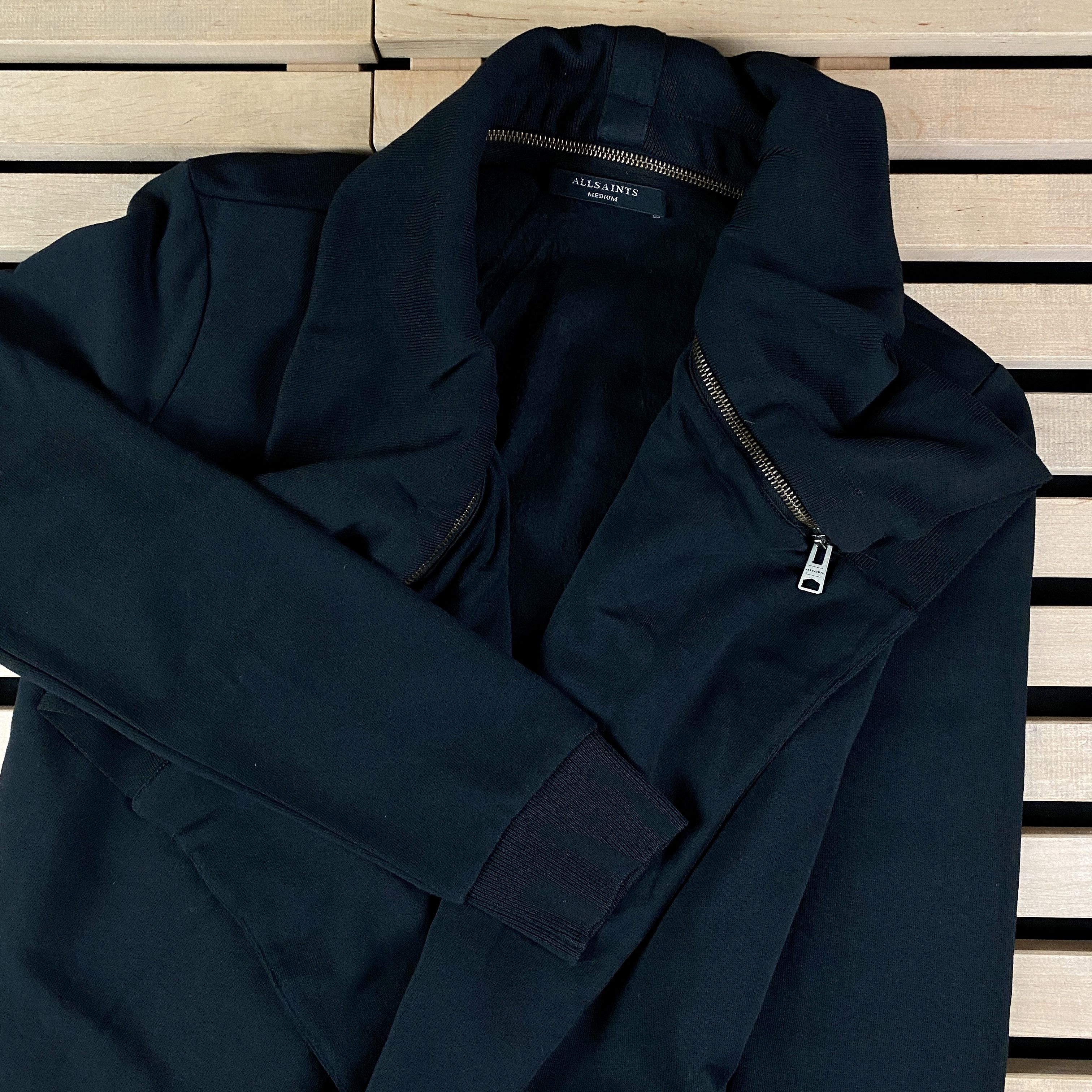 Allsaints Womens Jacket Dahlia Sweat Allsaints Size M Size M / US 6-8 / IT 42-44 - 2 Thumbnail