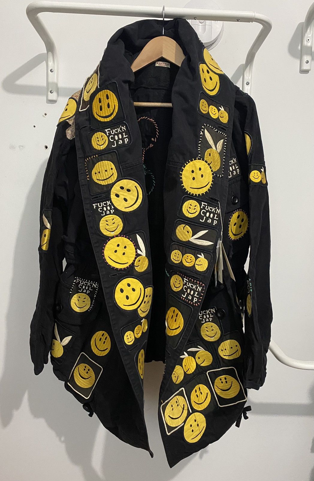 Kapital Kapital Katsuragi Cotton RINGCOAT (RAINBOWY INSANE) Size US L / EU 52-54 / 3 - 2 Thumbnail