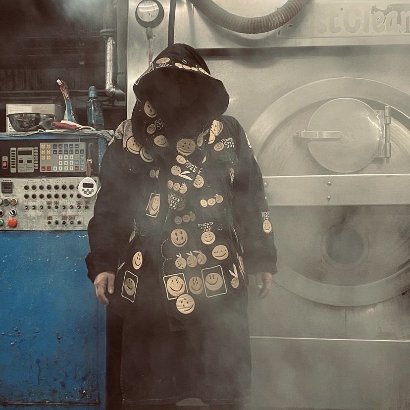 Kapital Kapital Katsuragi Cotton RINGCOAT (RAINBOWY INSANE) Size US L / EU 52-54 / 3 - 4 Thumbnail