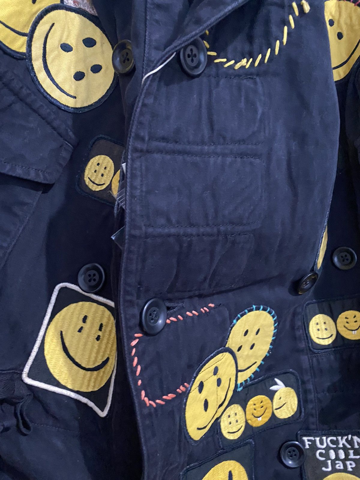 Kapital Kapital Katsuragi Cotton RINGCOAT (RAINBOWY INSANE) Size US L / EU 52-54 / 3 - 19 Thumbnail