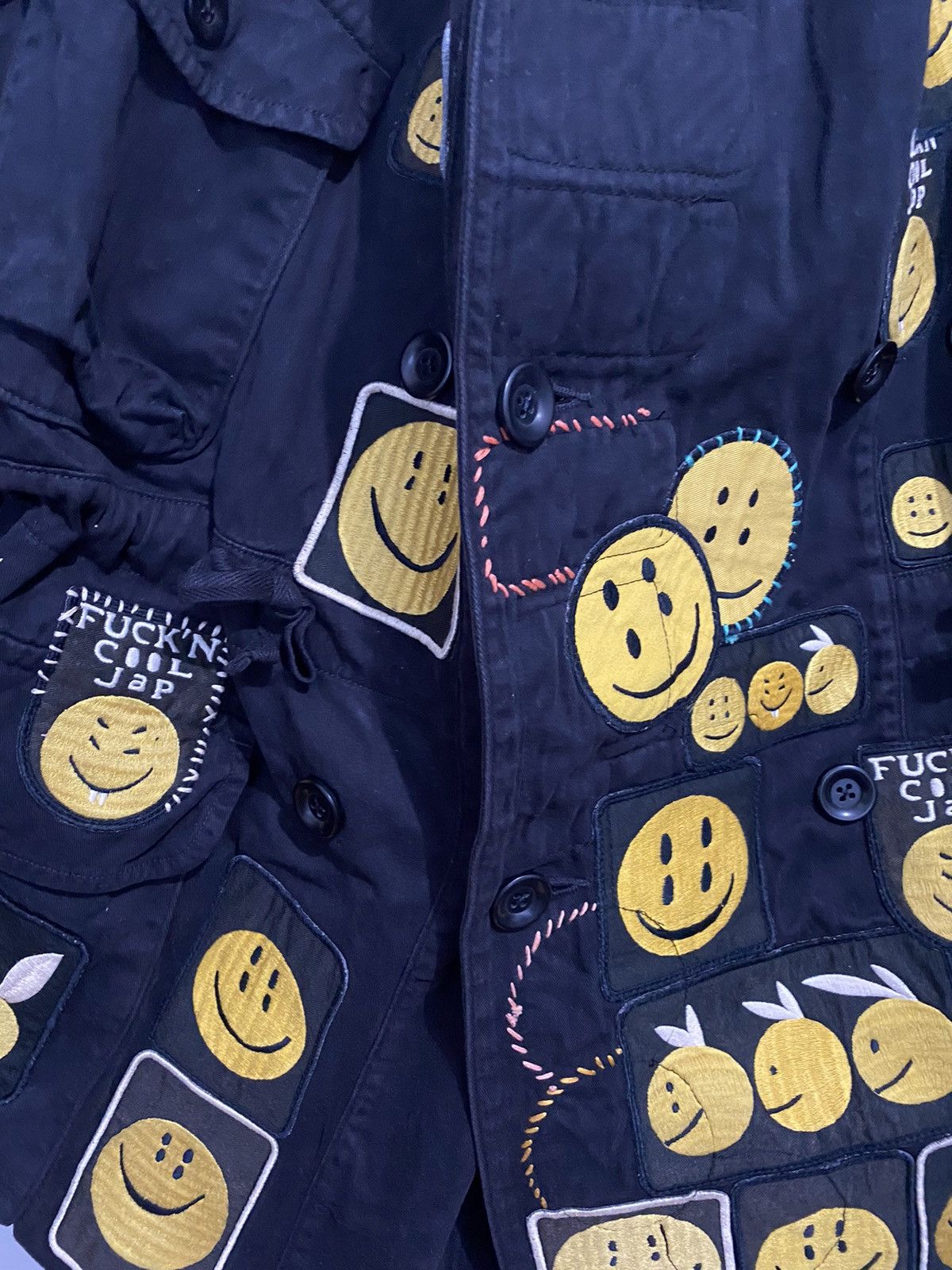 Kapital Kapital Katsuragi Cotton RINGCOAT (RAINBOWY INSANE) Size US L / EU 52-54 / 3 - 17 Thumbnail