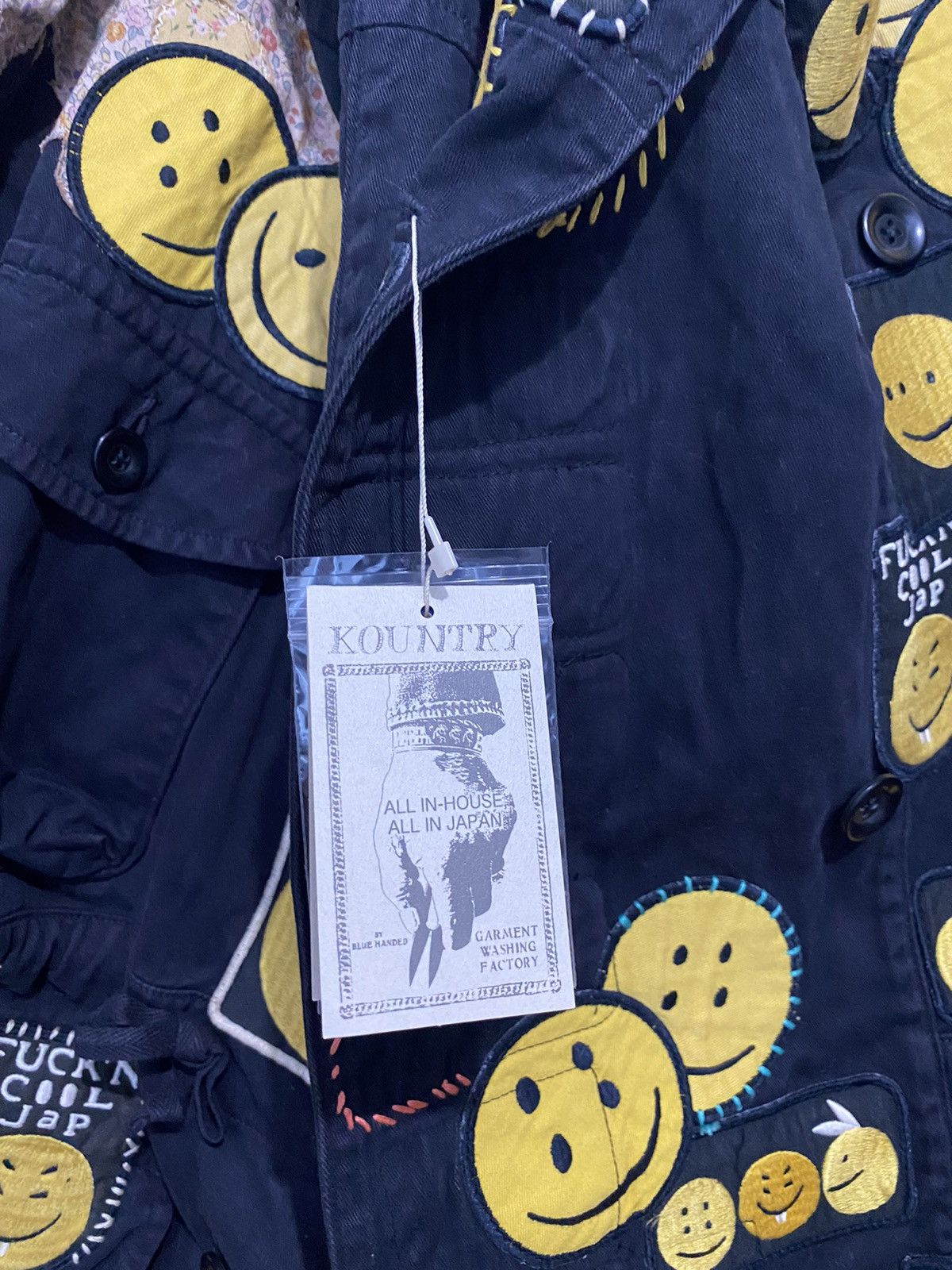Kapital Kapital Katsuragi Cotton RINGCOAT (RAINBOWY INSANE) Size US L / EU 52-54 / 3 - 16 Thumbnail