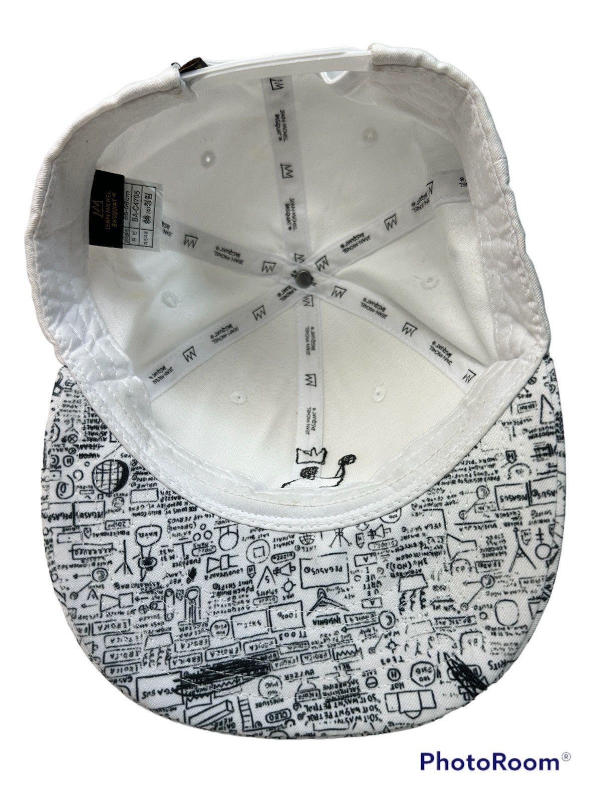 Jean-Michel Basquiat Jean Michel Basquiat arts snapback hat Size ONE SIZE - 4 Thumbnail