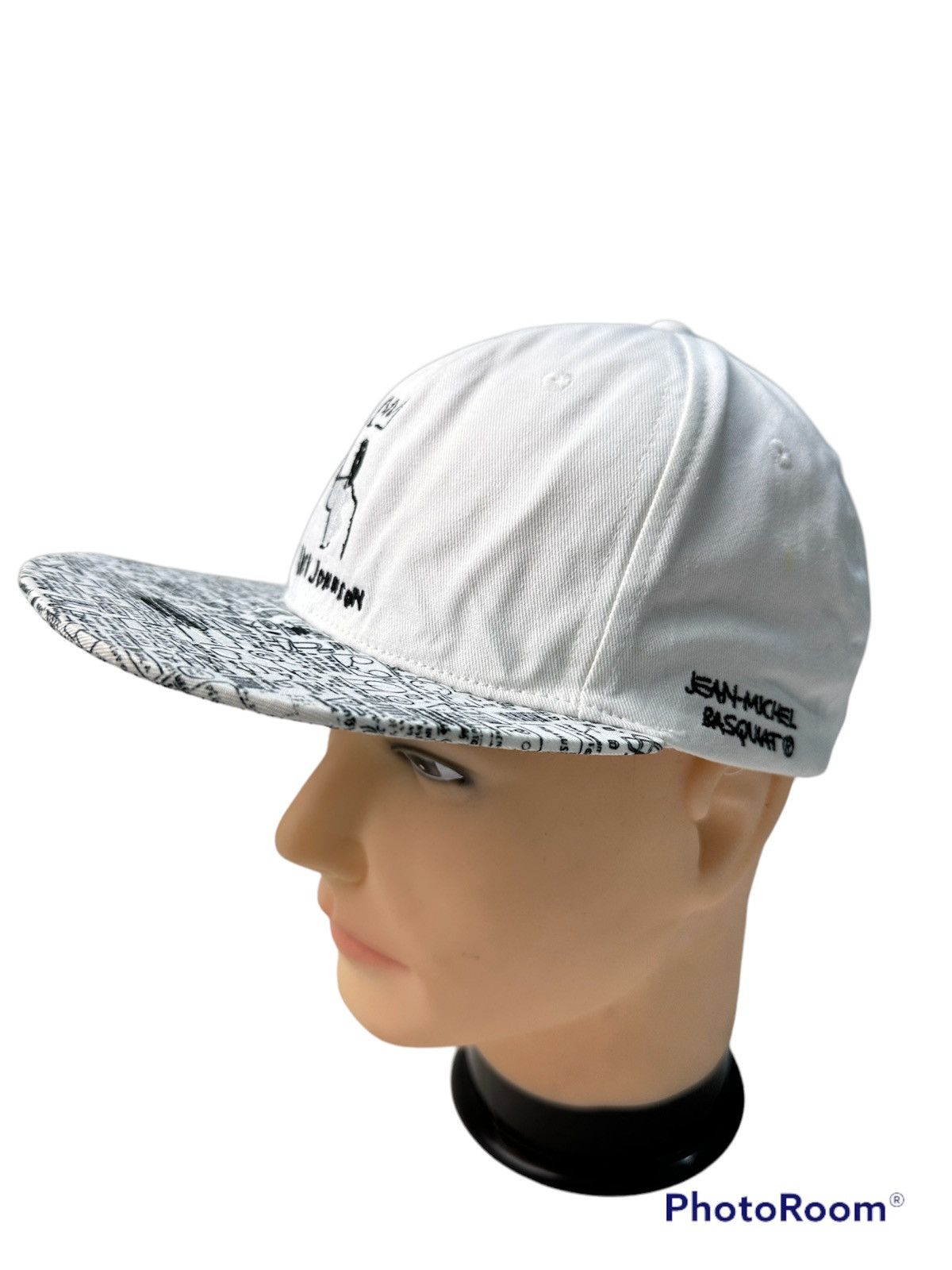 Jean-Michel Basquiat Jean Michel Basquiat arts snapback hat Size ONE SIZE - 2 Thumbnail