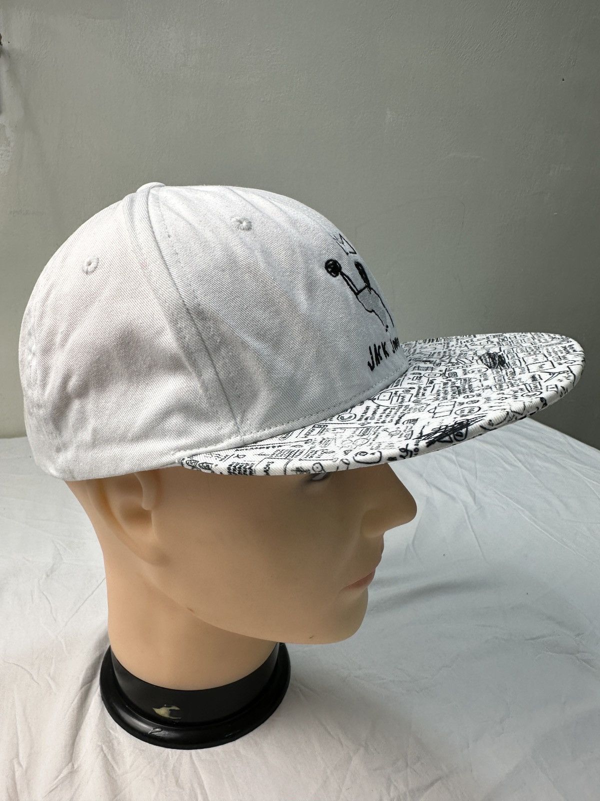 Jean-Michel Basquiat Jean Michel Basquiat arts snapback hat Size ONE SIZE - 5 Thumbnail