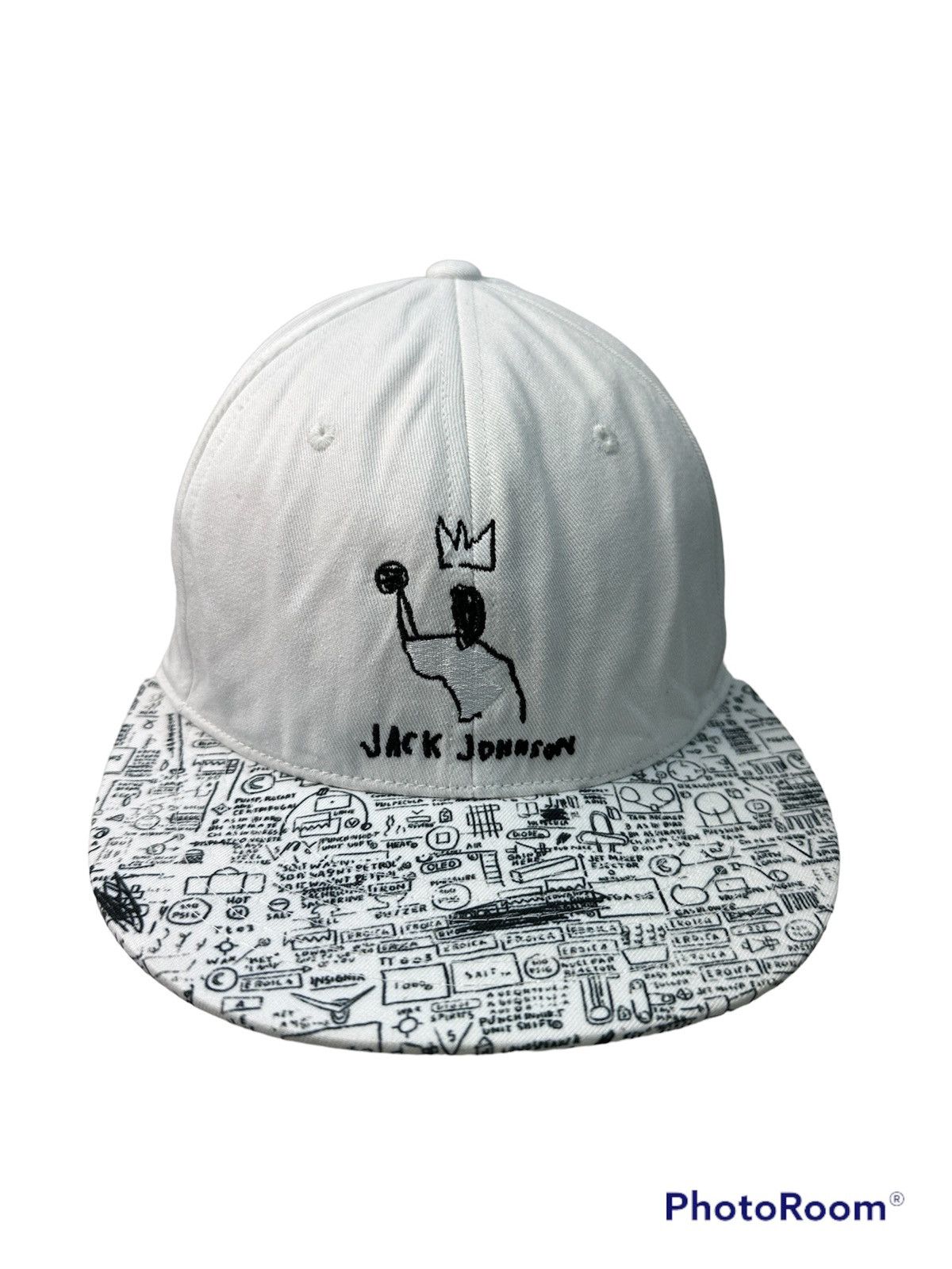 Jean-Michel Basquiat Jean Michel Basquiat arts snapback hat Size ONE SIZE - 3 Thumbnail