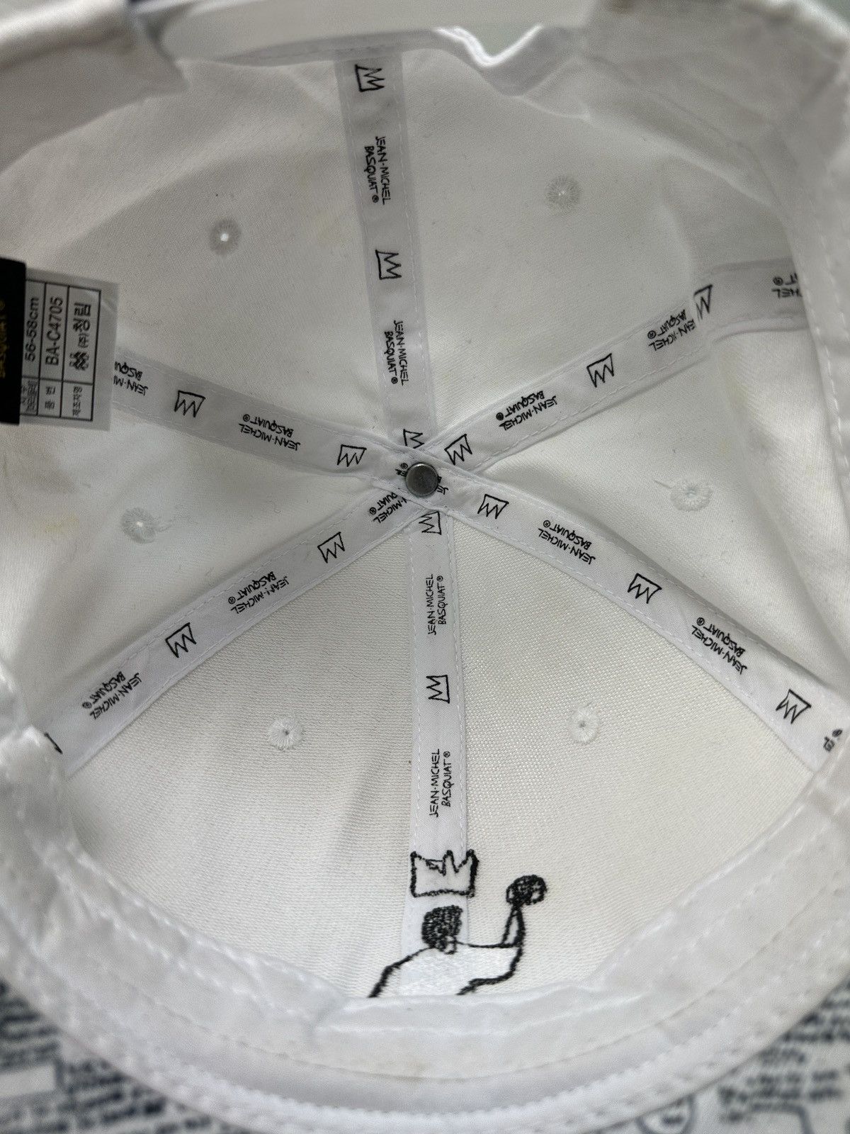 Jean-Michel Basquiat Jean Michel Basquiat arts snapback hat Size ONE SIZE - 18 Thumbnail