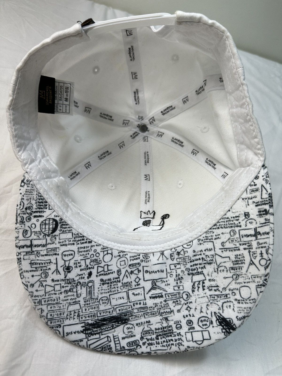 Jean-Michel Basquiat Jean Michel Basquiat arts snapback hat Size ONE SIZE - 19 Thumbnail