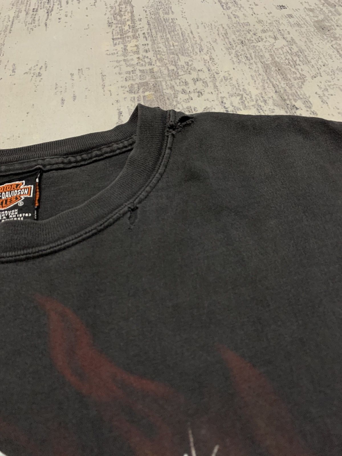 Harley Davidson Vintage Distressed Harley Davidson Tee Las Vegas Size US XL / EU 56 / 4 - 6 Thumbnail