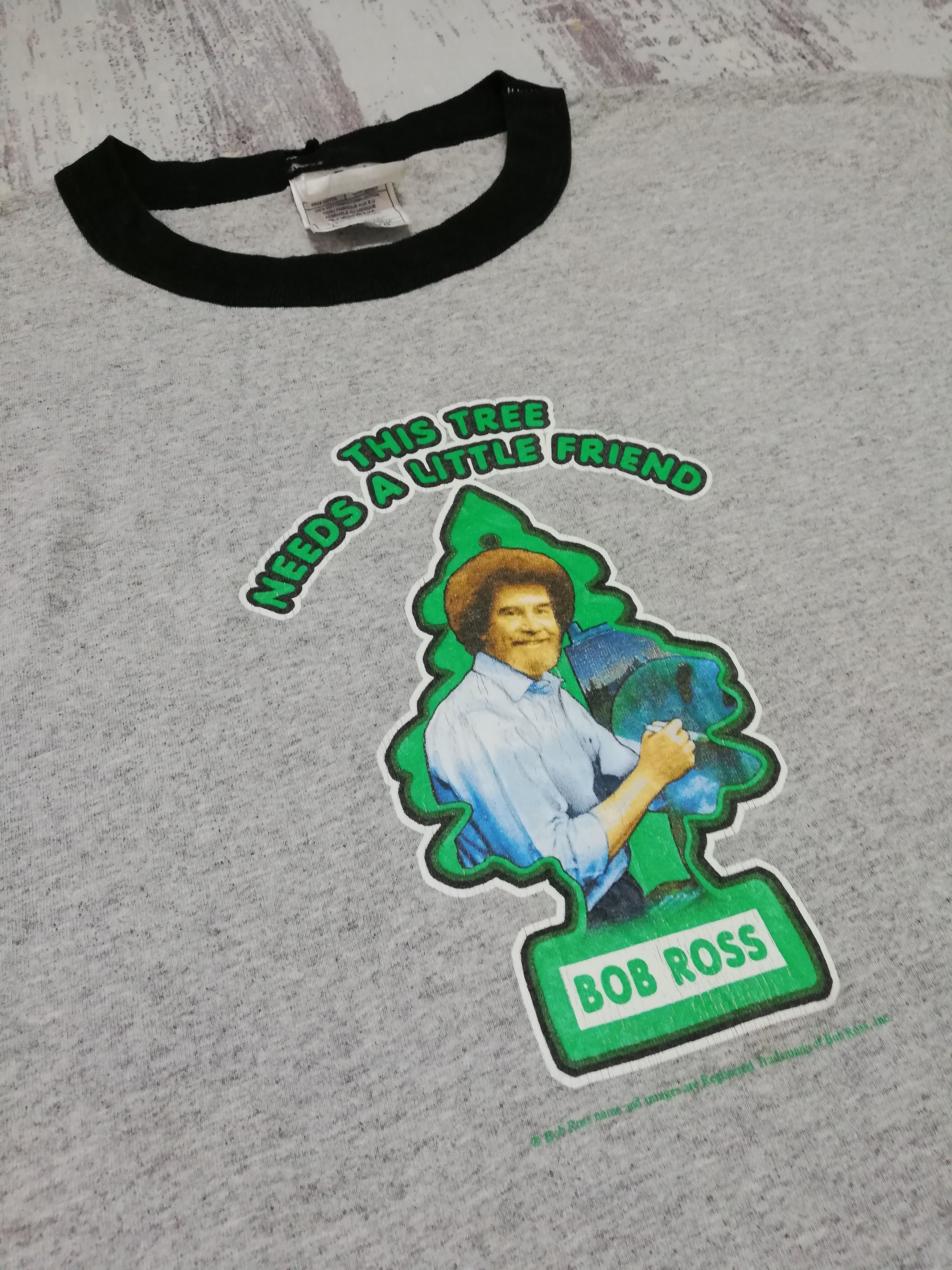 Vintage Vintage Art Artist Bob Ross Ringer Short Sleeve Shirt Large Size US L / EU 52-54 / 3 - 3 Thumbnail