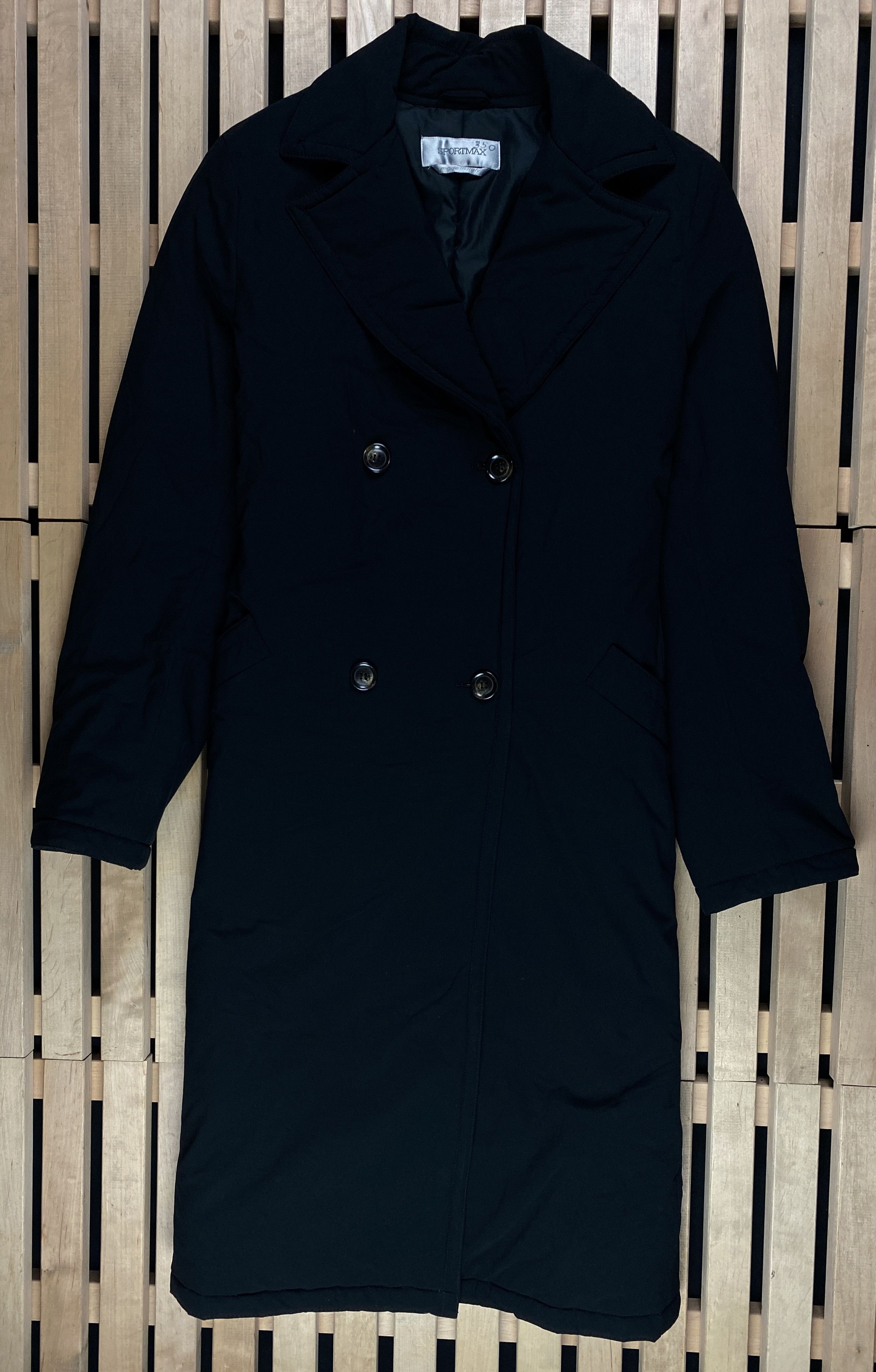Max Mara × Sportmax Womens Coat Jacket Sportmax Max Mara Size UK 12 US 10 Size L / US 10 / IT 46 - 1 Thumbnail