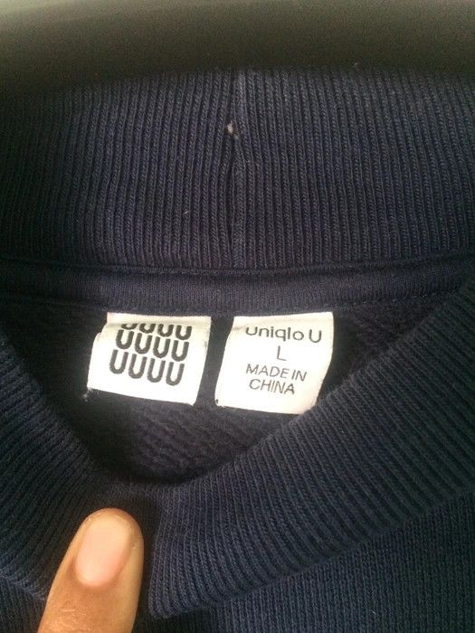 Japanese Brand × Uniqlo Uniqlo Plain Sweatshirt Size US M / EU 48-50 / 2 - 2 Thumbnail
