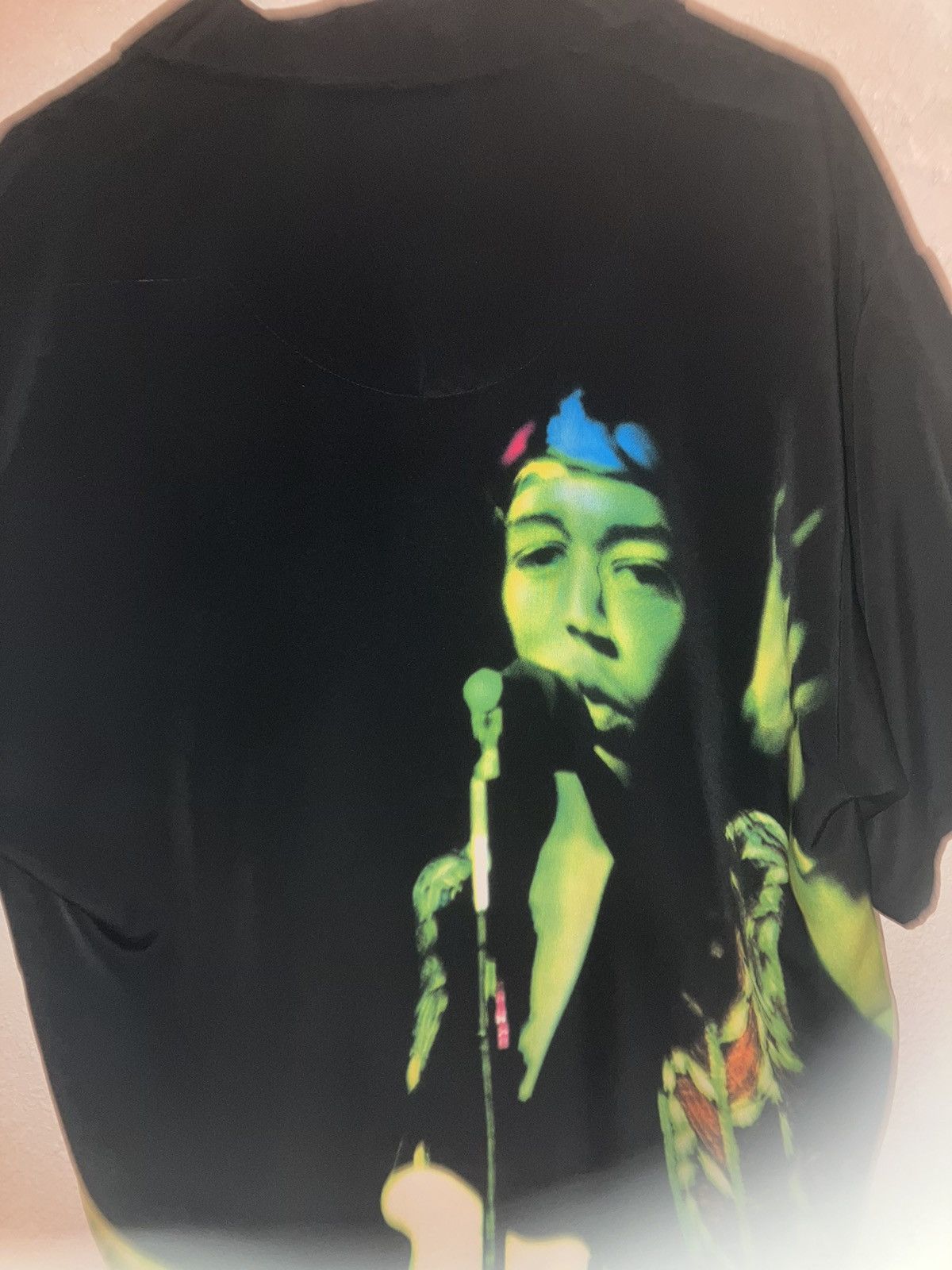 Dragonfly Jimi Hendrix Button Up Shirt Size US XL / EU 56 / 4 - 2 Thumbnail