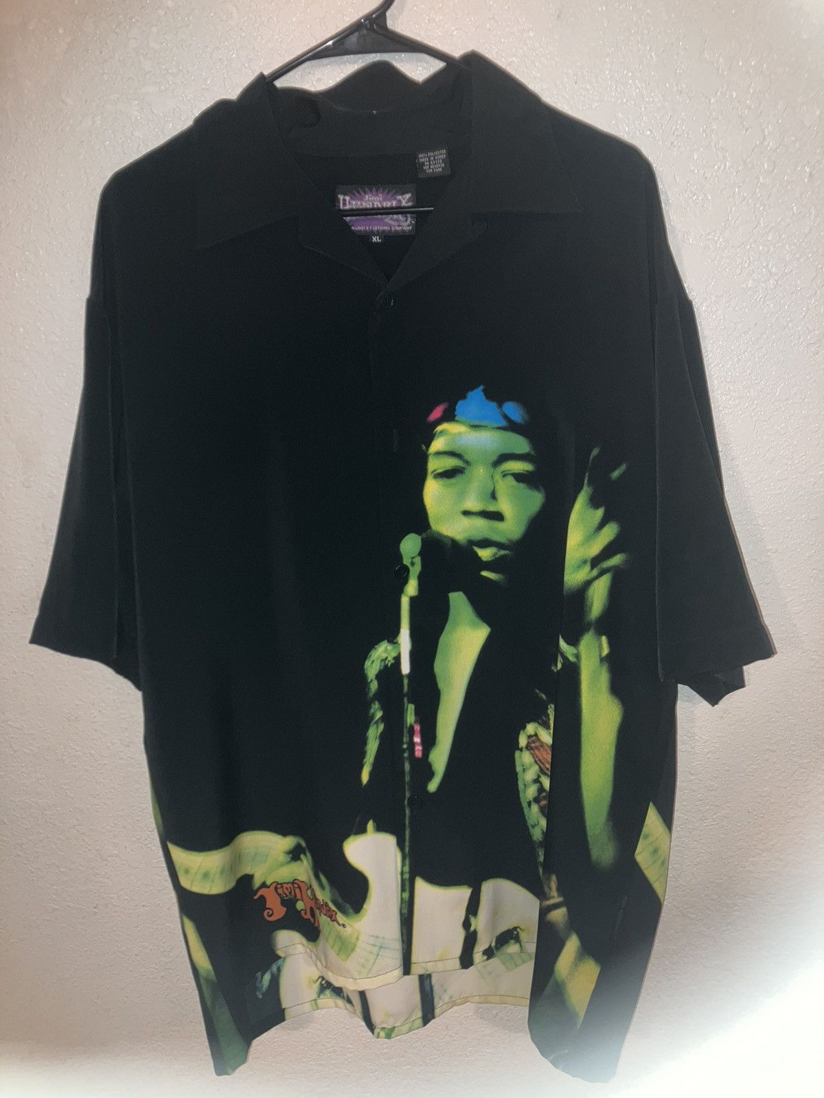Dragonfly Jimi Hendrix Button Up Shirt Size US XL / EU 56 / 4 - 1 Thumbnail