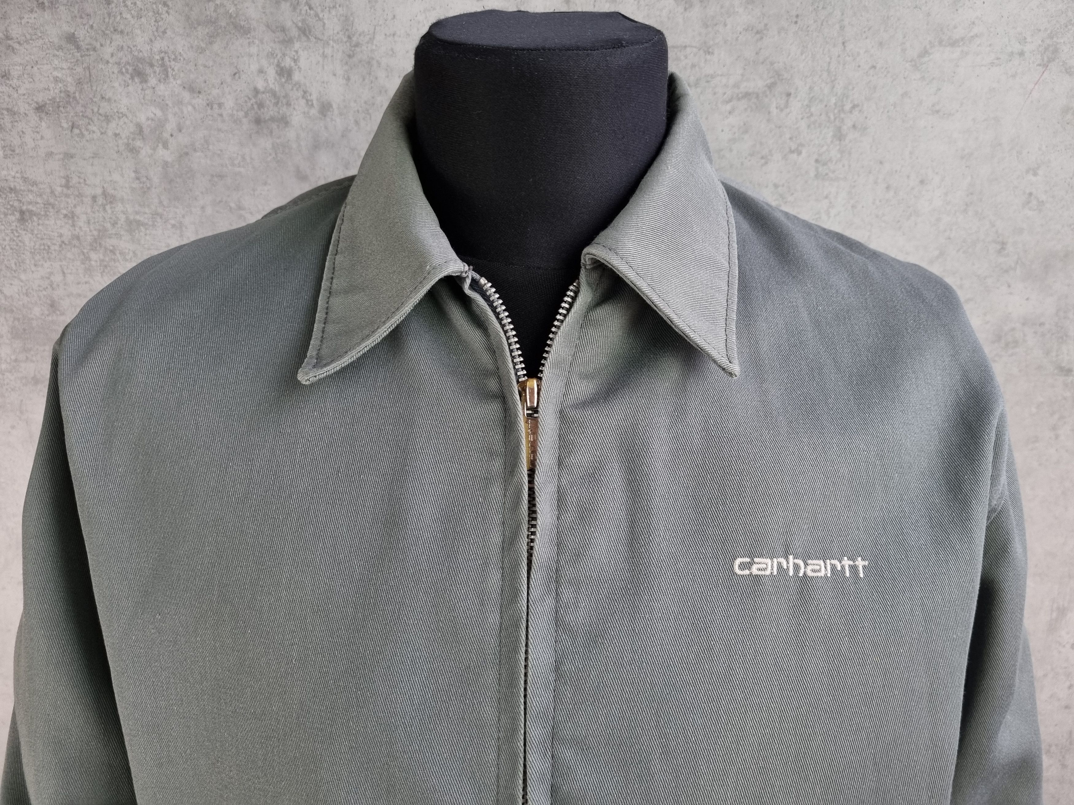 Carhartt × Vetra 90s Carhartt Worker Collared Zip up Jacket Size US M / EU 48-50 / 2 - 3 Thumbnail