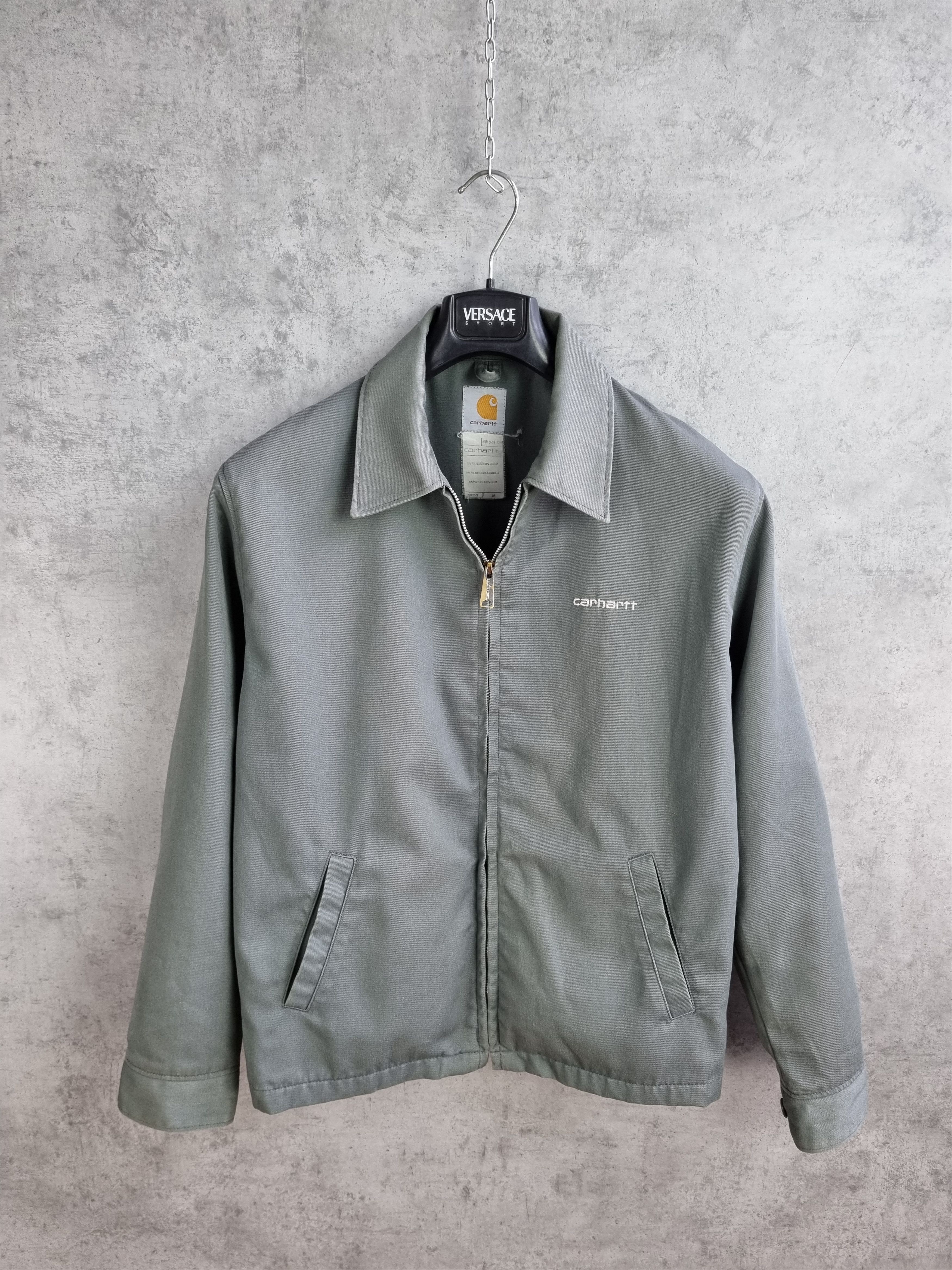 Carhartt × Vetra 90s Carhartt Worker Collared Zip up Jacket Size US M / EU 48-50 / 2 - 2 Thumbnail