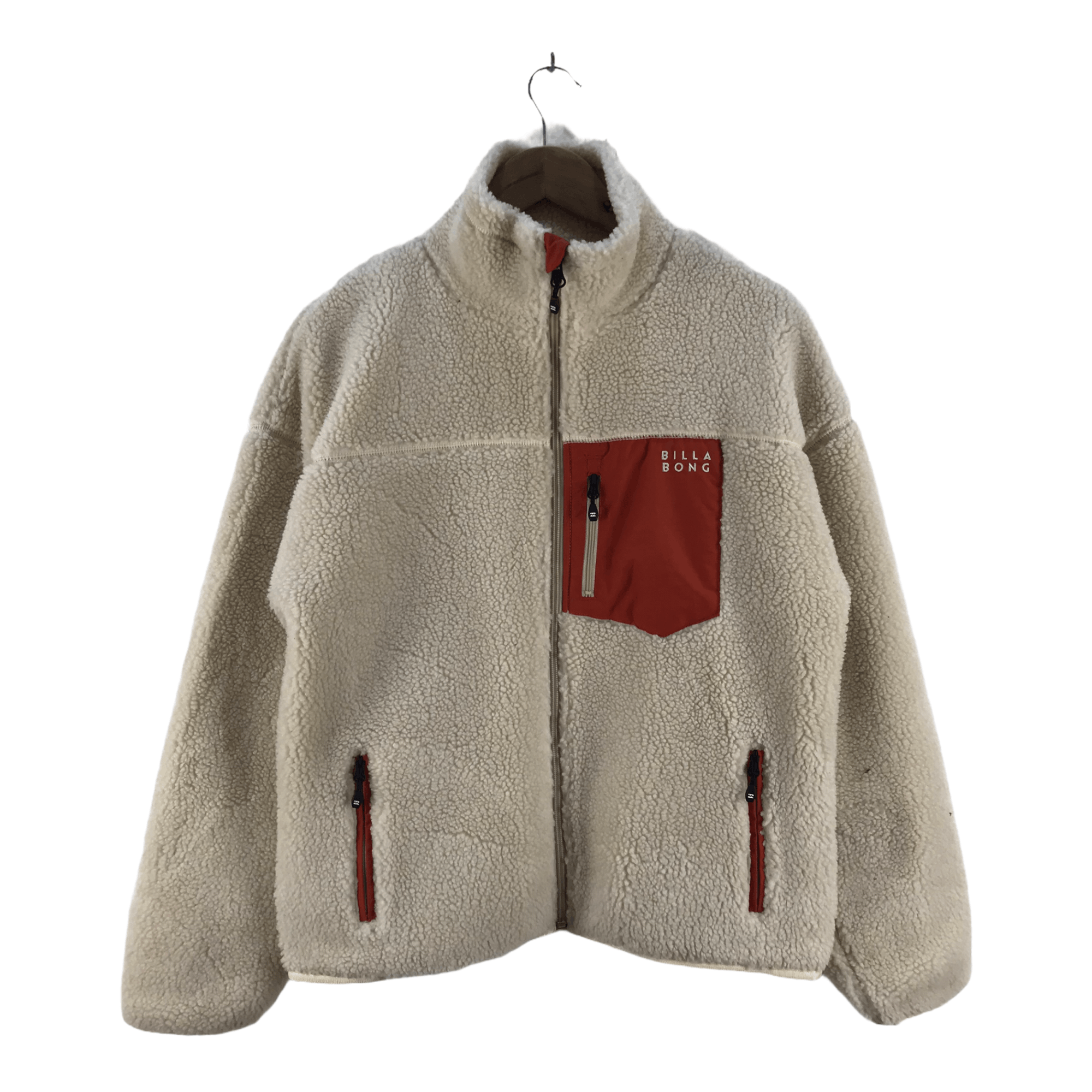 image of Billabong Fleece Jacket in Khaki, Men's (Size Medium)