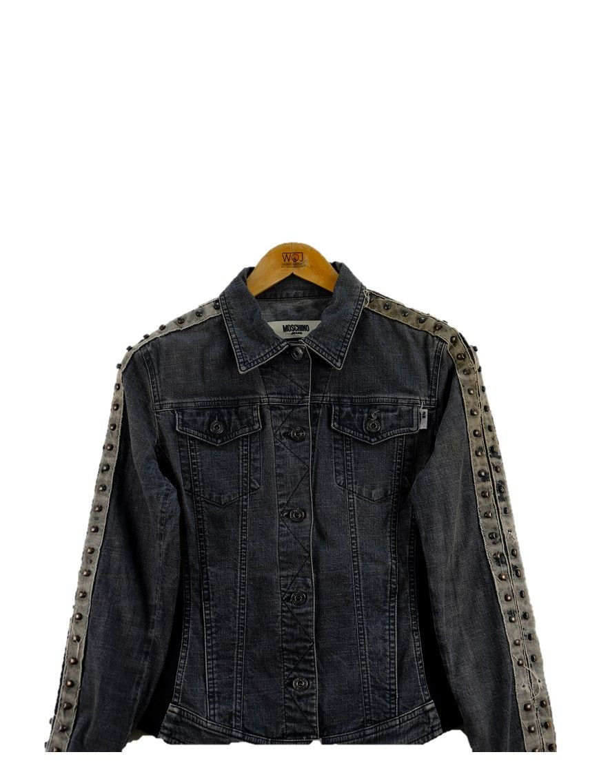 Moschino Vintage Mochino Denim Jacket Size US S / EU 44-46 / 1 - 4 Thumbnail