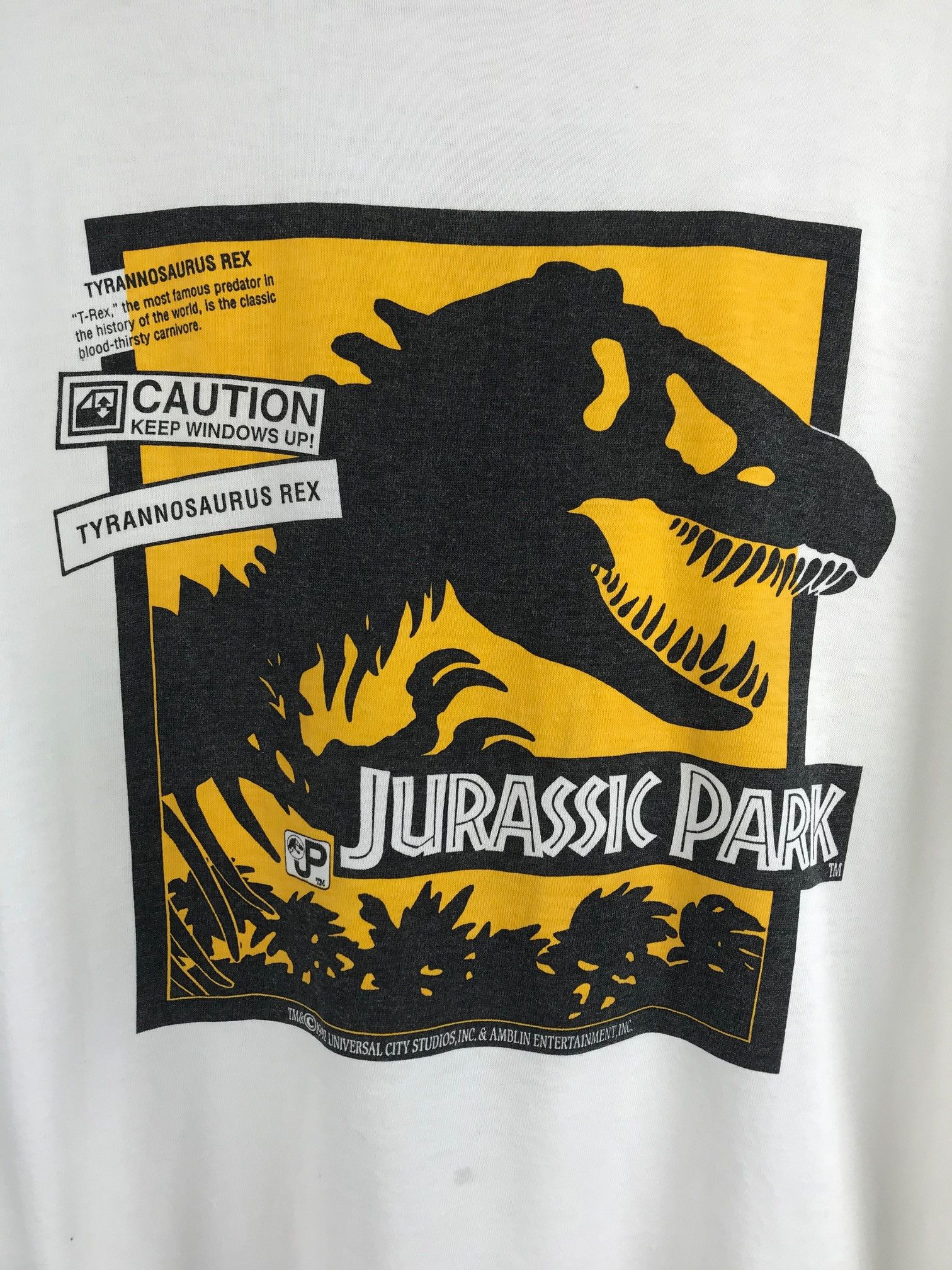 Other Vintage 90s Jurassic Park Tshirt Size US M / EU 48-50 / 2 - 3 Thumbnail