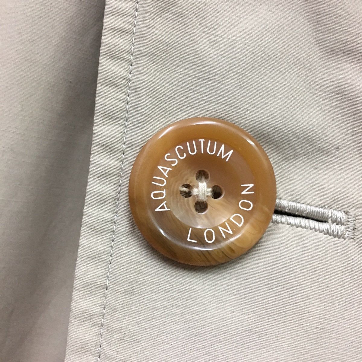 Aquascutum × Other Vintage Aquascutum Double Breasted Long Jacket Size US L / EU 52-54 / 3 - 8 Thumbnail