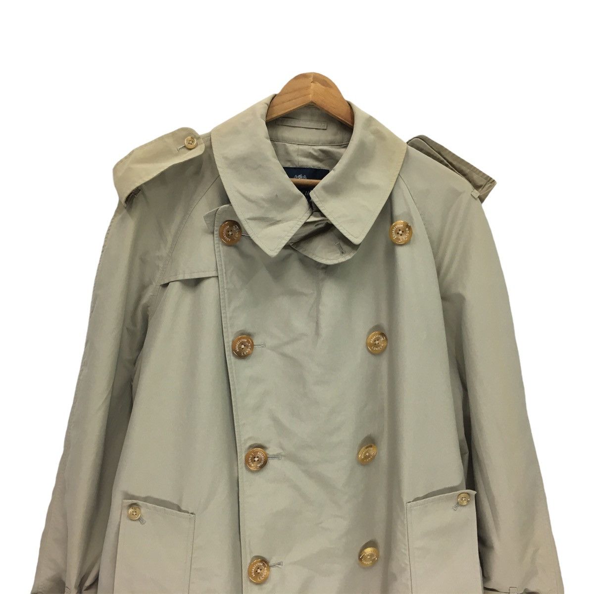 Aquascutum × Other Vintage Aquascutum Double Breasted Long Jacket Size US L / EU 52-54 / 3 - 3 Thumbnail