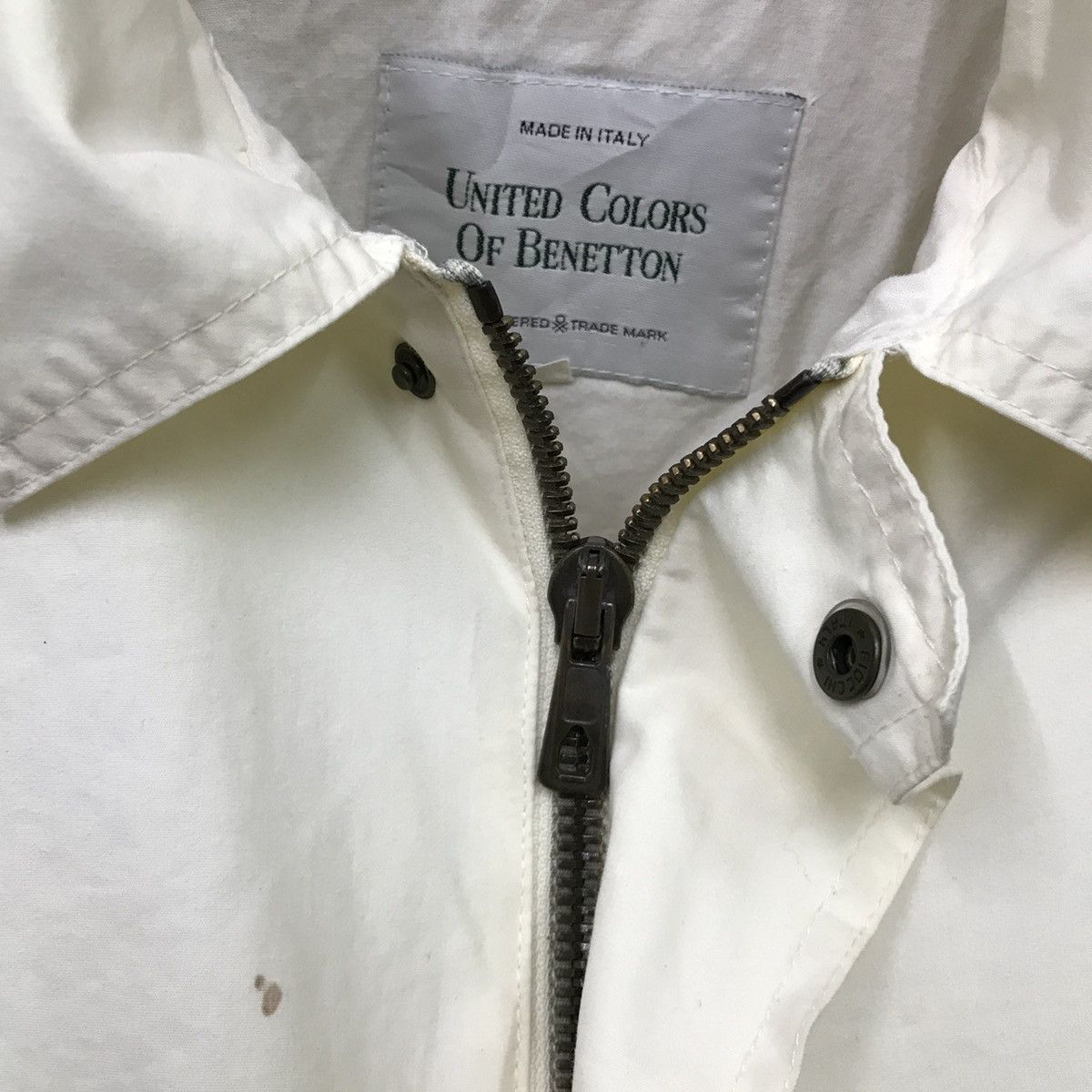 Benetton × United Colors Of Benetton Vtg Benetton Jacket United Colors Of Benetton Bomber Jacket Size US L / EU 52-54 / 3 - 7 Thumbnail