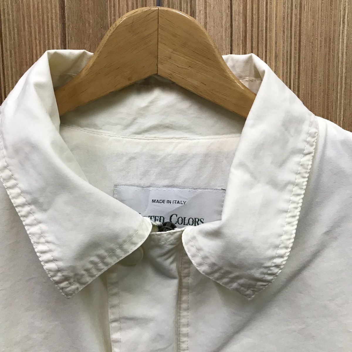 Benetton × United Colors Of Benetton Vtg Benetton Jacket United Colors Of Benetton Bomber Jacket Size US L / EU 52-54 / 3 - 6 Thumbnail
